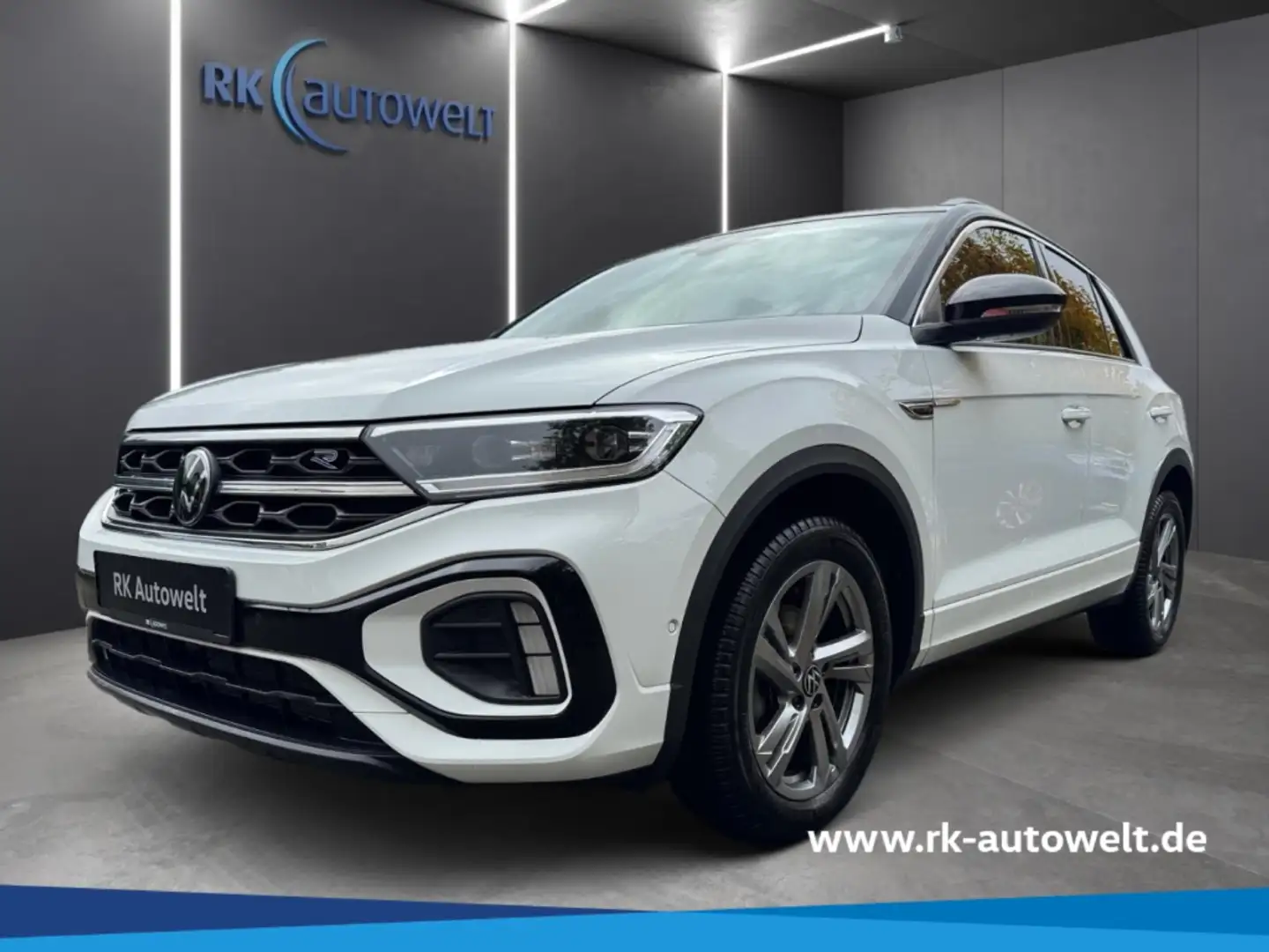 Volkswagen T-Roc R-Line 1.0 TSI LED Navi Climatronic Sitzheizung Blanc - 1