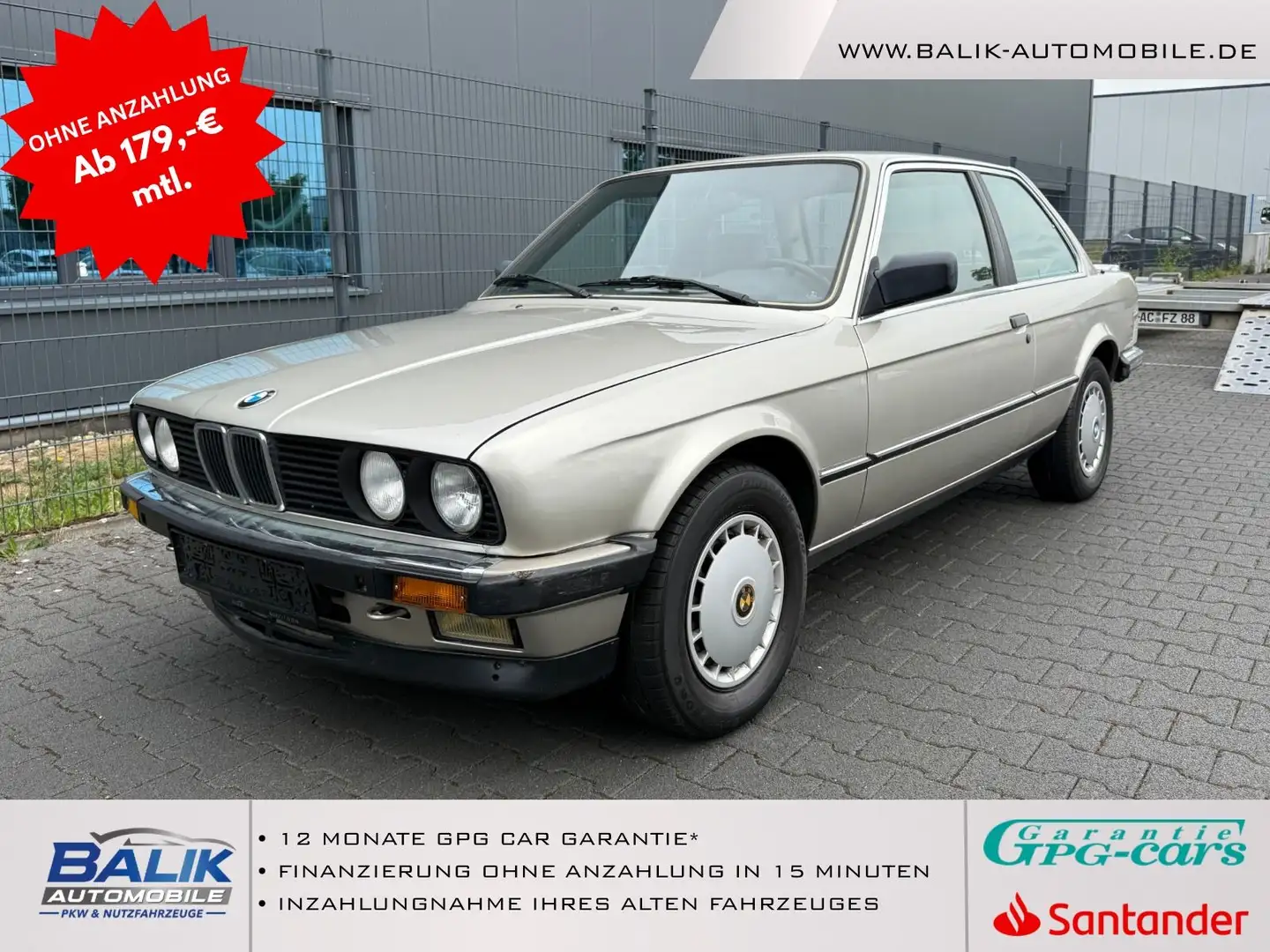BMW 325 i Coupe KLIMA 170PS GUTER ZUSTAND!! TOP BASIS Beige - 1
