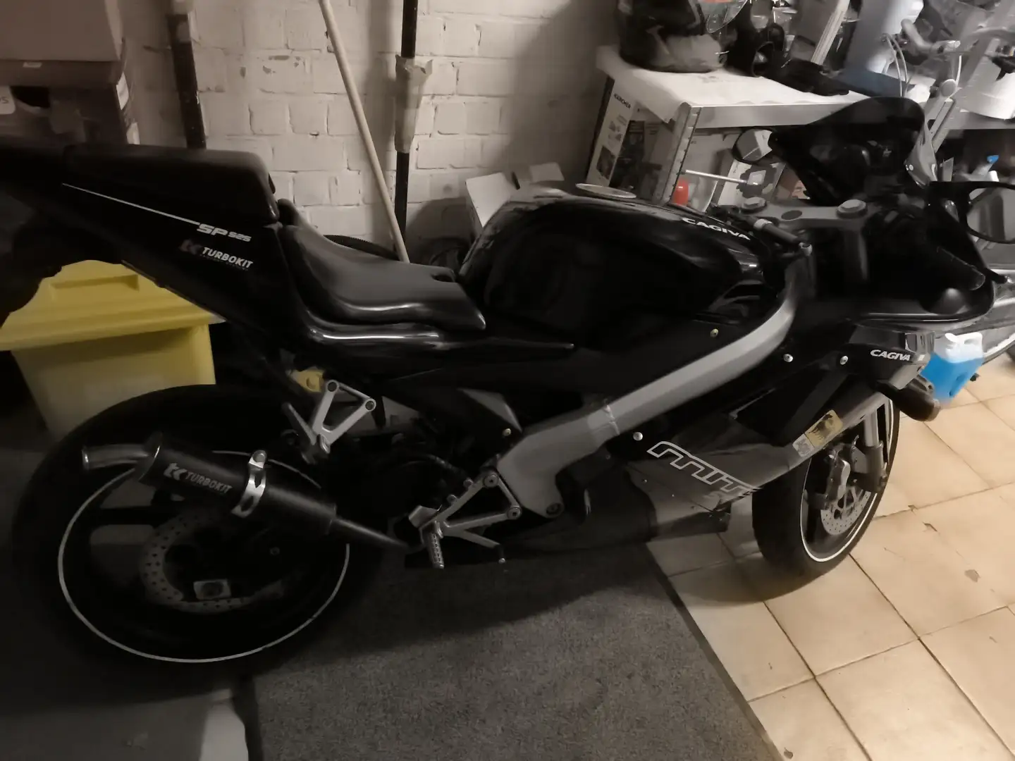 Cagiva Mito SP 525 2 takt 125cc Negro - 2