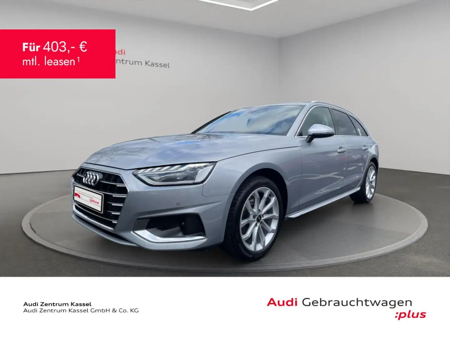 Audi A4 Avant 35 TDI LED Navi PDC+ AHK Leder Silber - 1
