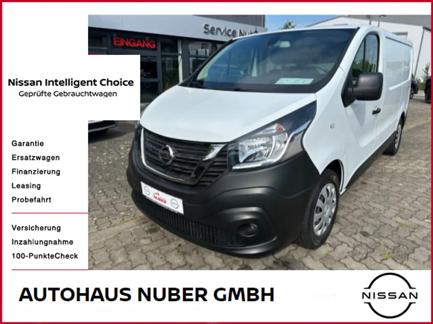 Nissan NV300 Kastenwagen L1H1 2,7t COMFORT AHK Bianco - 1