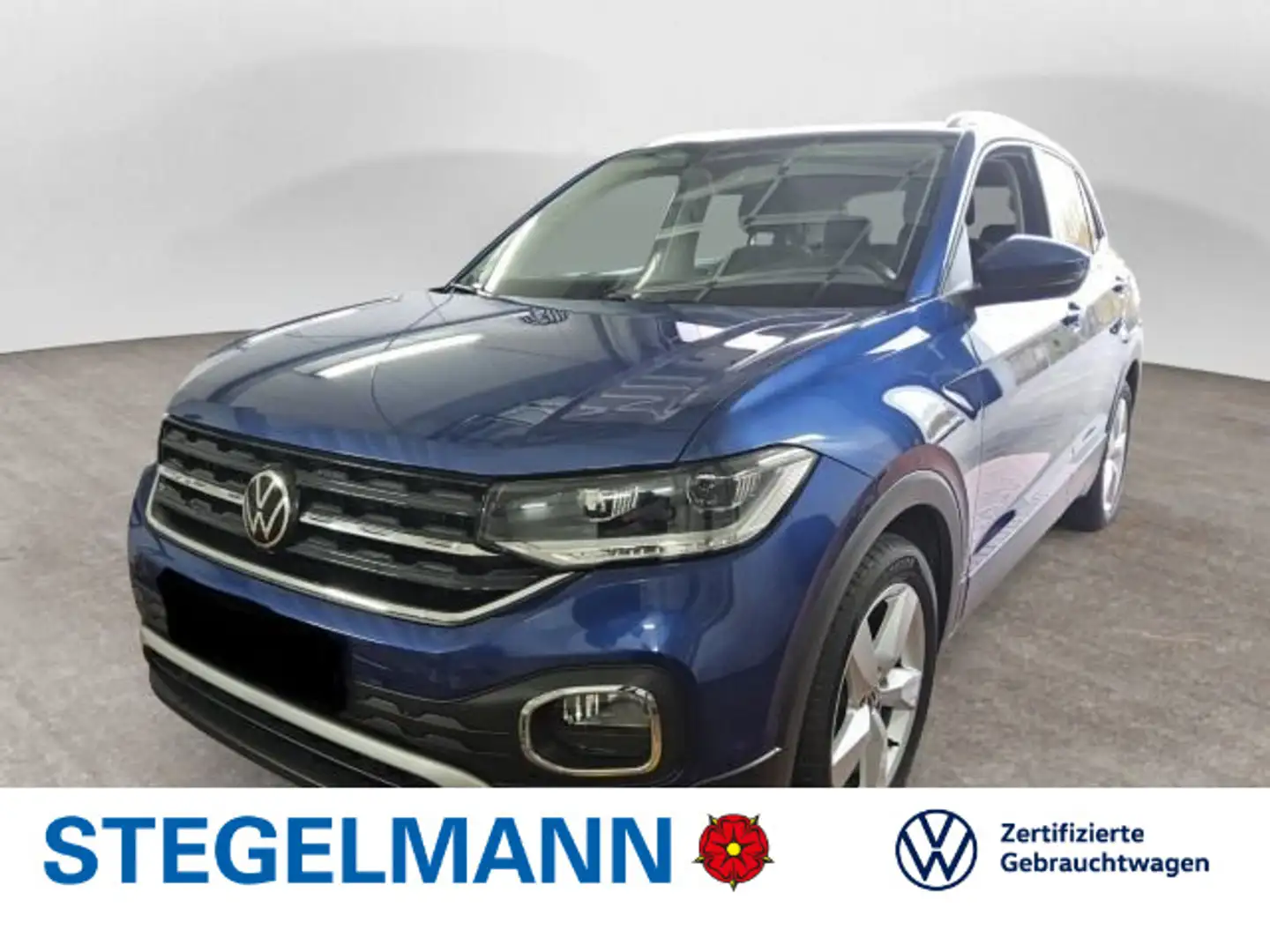 Volkswagen T-Cross 1.5 TSI DSG Style *LED*Navi*Sitzheizung* Blau - 1