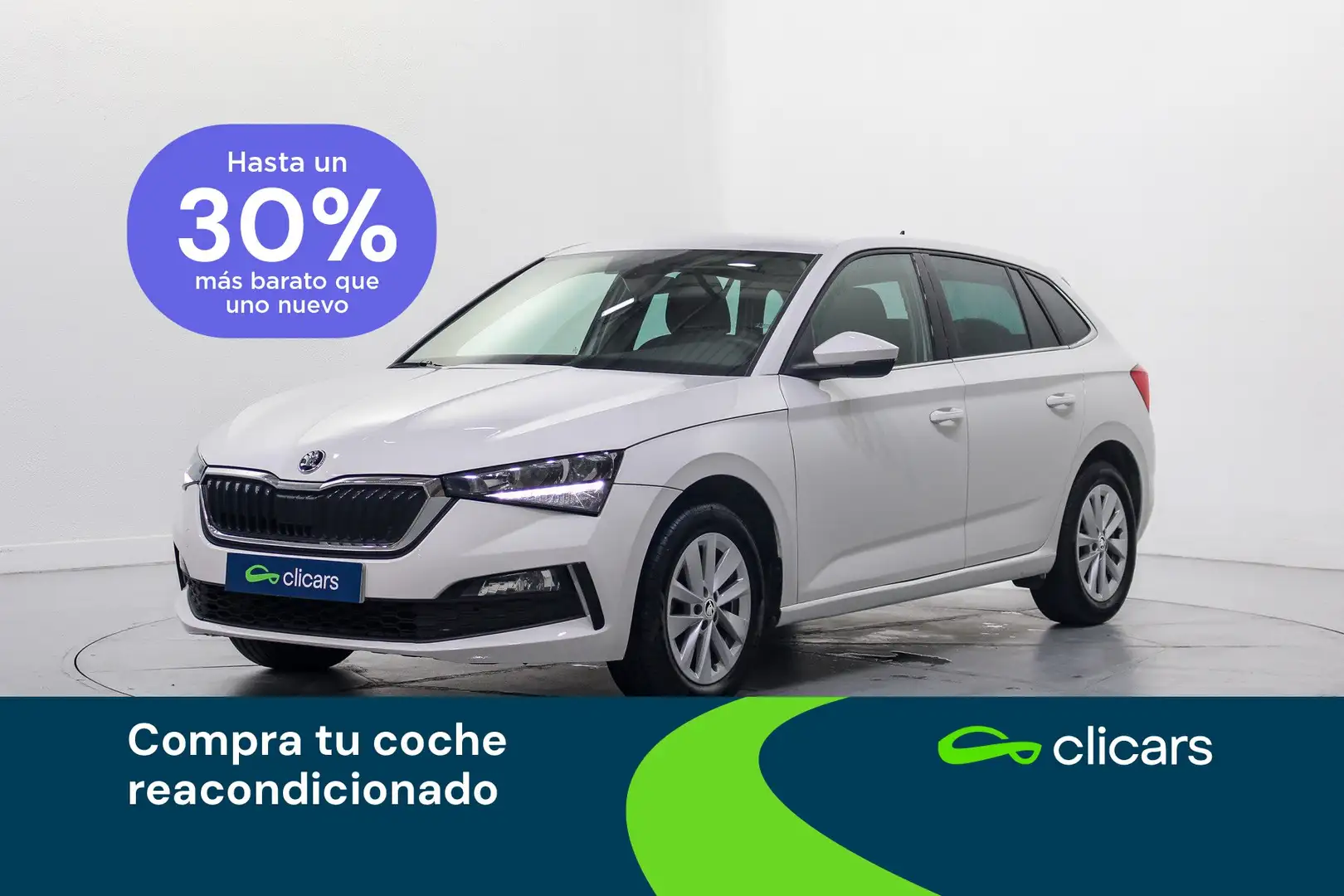 Skoda Scala 1.0 TSI Selection 85kW Weiß - 1