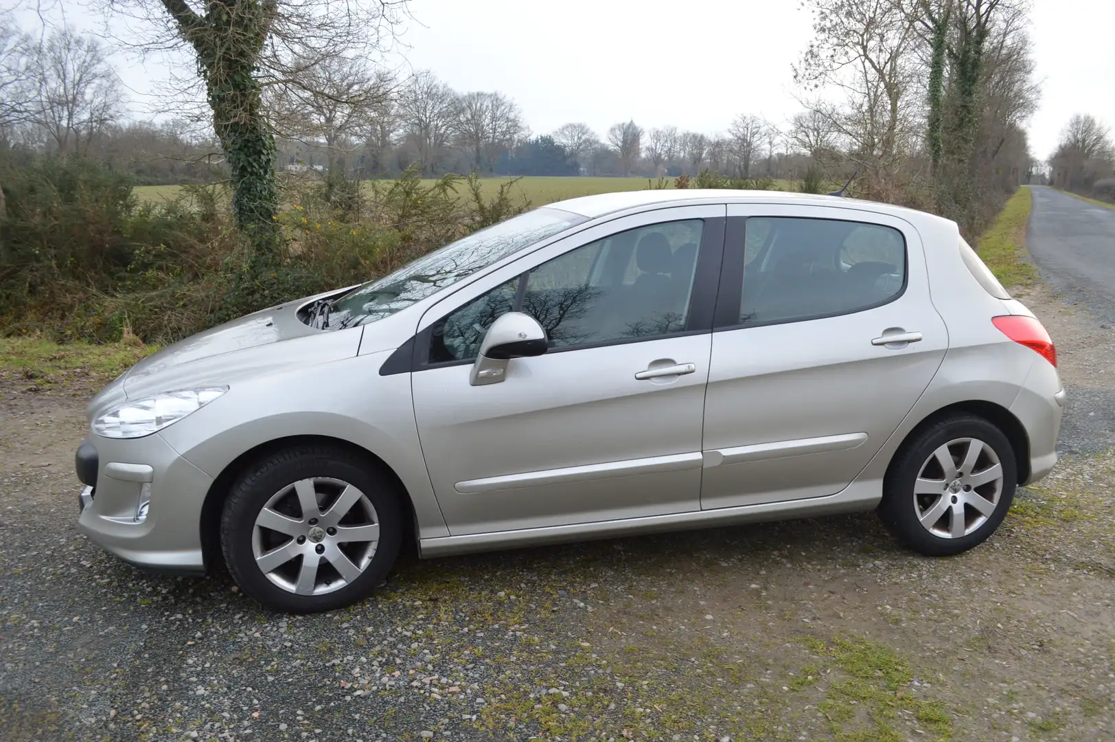 Peugeot 308 308 1.6 HDi 110ch FAP BVM6 Féline Argent - 1