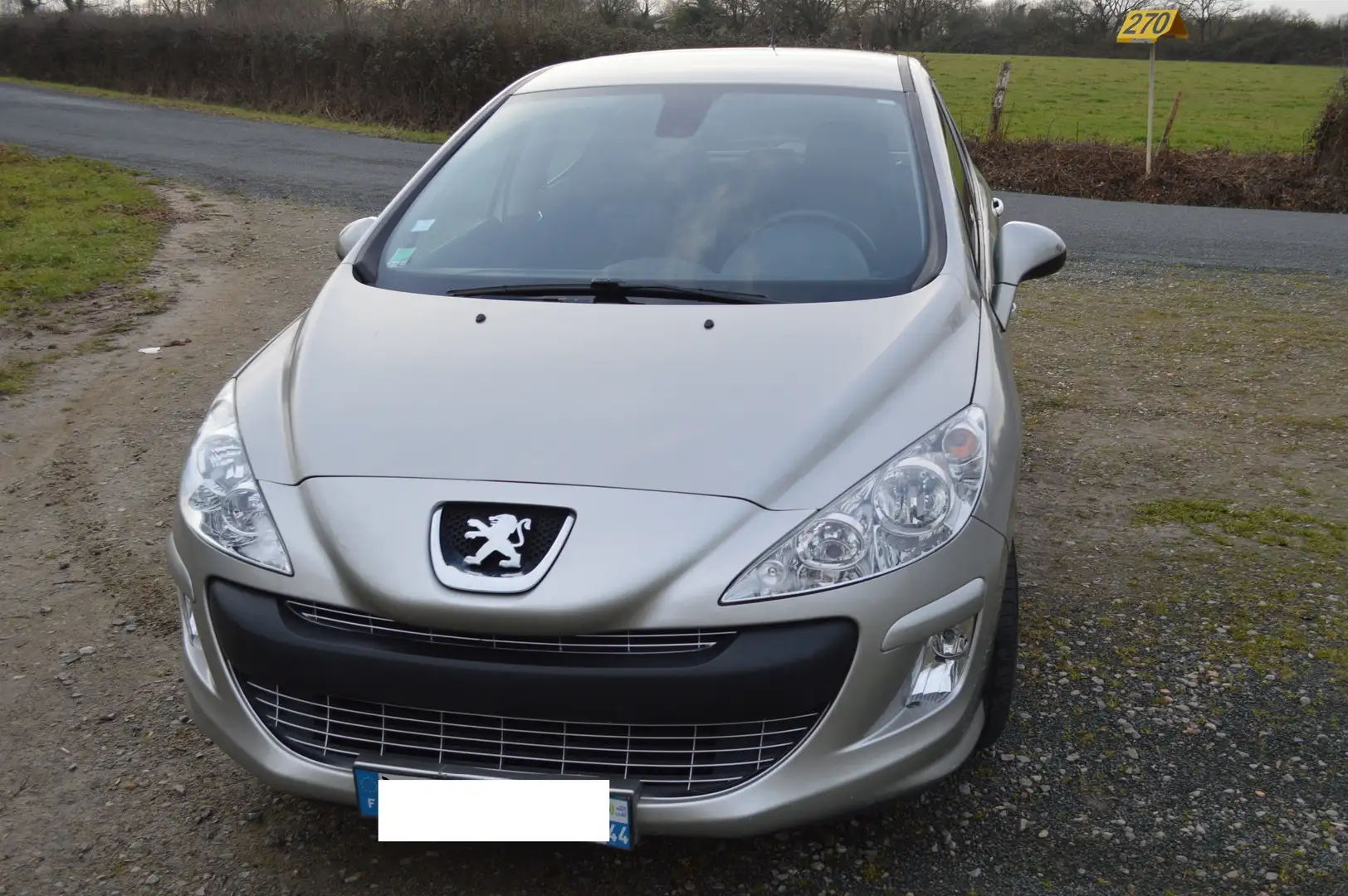 Peugeot 308 308 1.6 HDi 110ch FAP BVM6 Féline Argent - 2