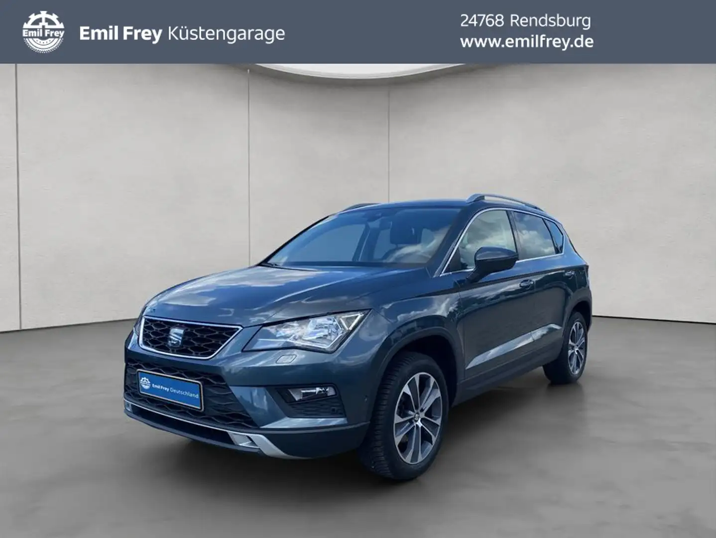 SEAT Ateca 1.5 TSI DSG Style NAV SHZ BEATS AUDIO FULL L Grau - 1