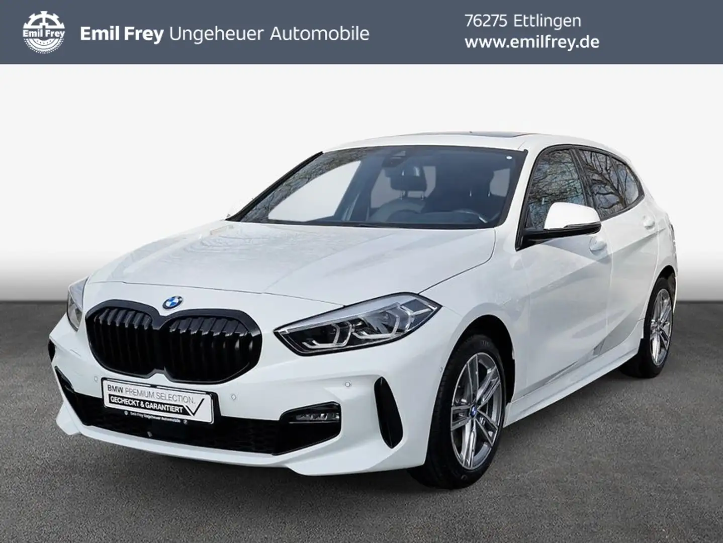 BMW 118 d Aut. M Sport Schwarz - 1