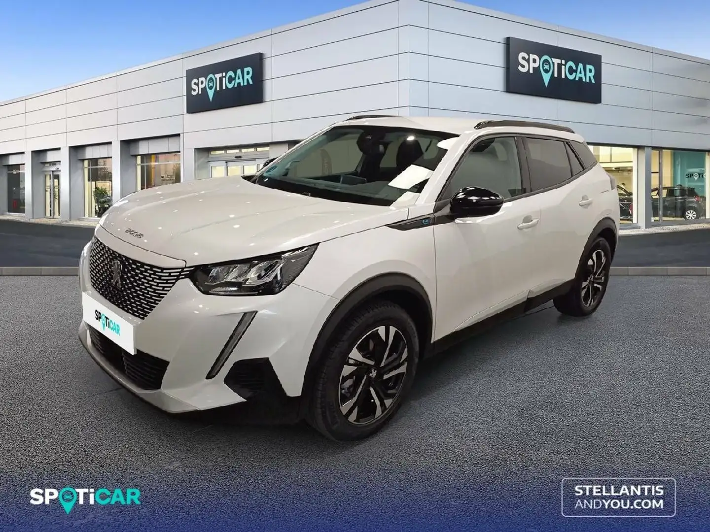 Peugeot 2008 Allure Pack Eléctrico 100kW Blanco - 1