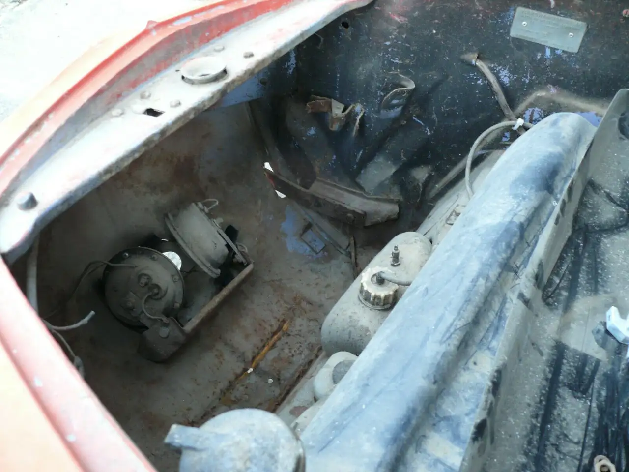 Volkswagen Karmann Ghia Coupe Scheunenfund aus Californien, foto 10