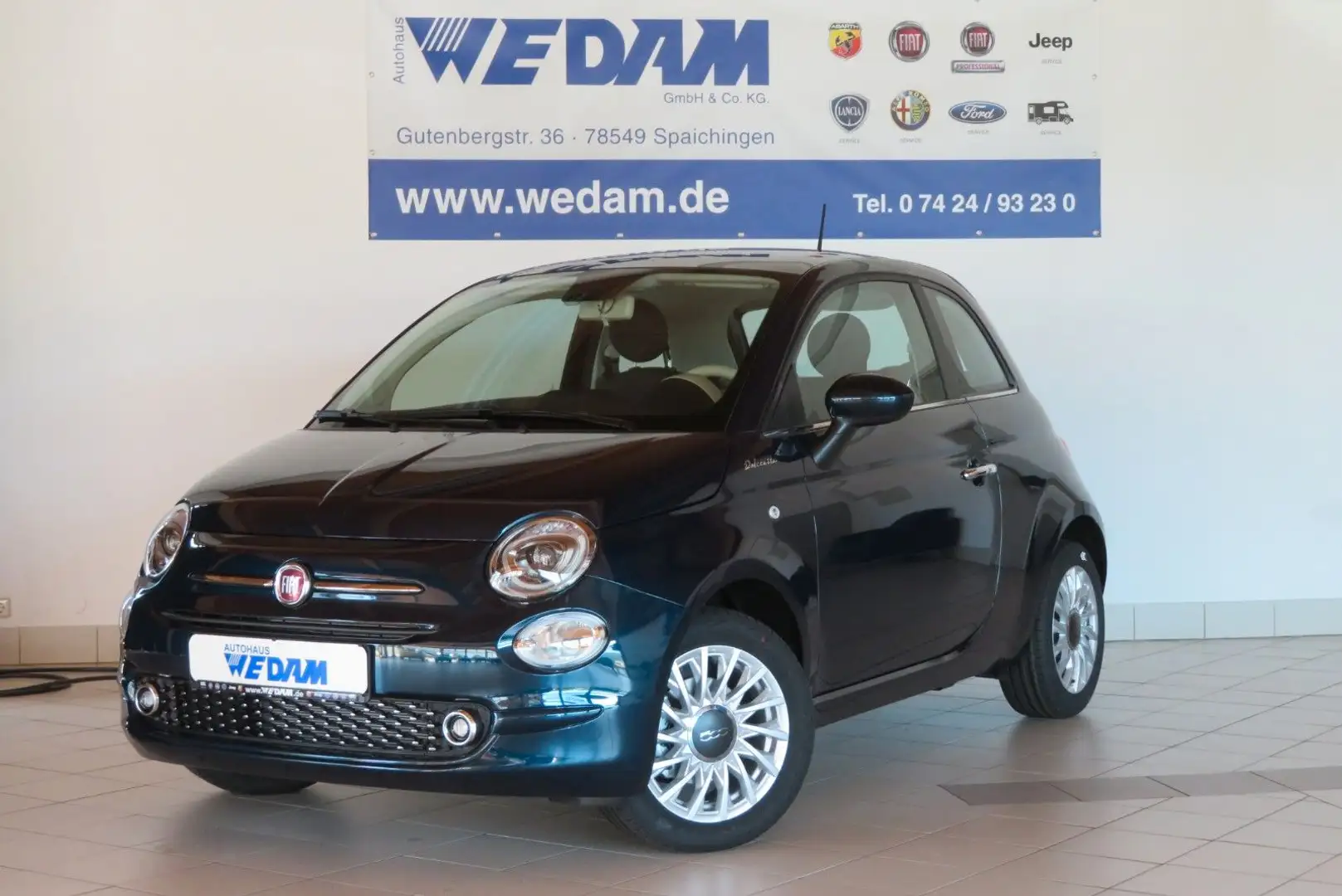 Fiat 500 1.0 GSE MildHybrid DolceVita *Klimaautomatik Blau - 1