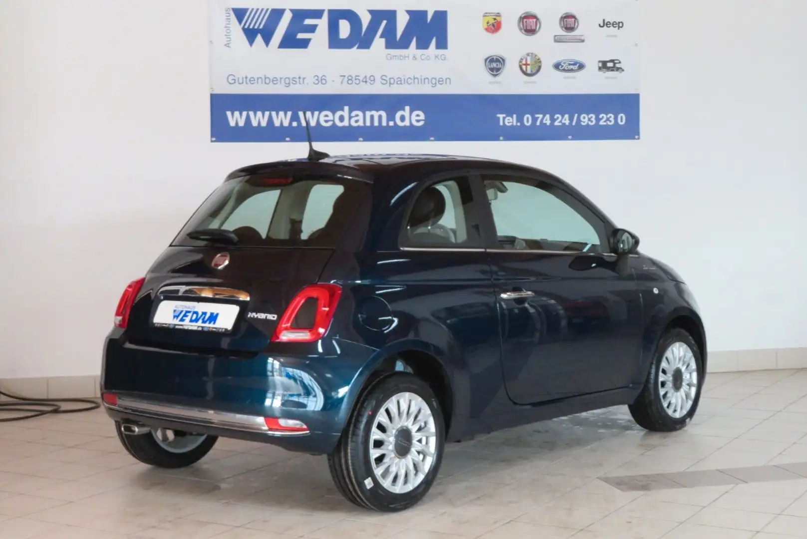 Fiat 500 1.0 GSE MildHybrid DolceVita *Klimaautomatik Blau - 2