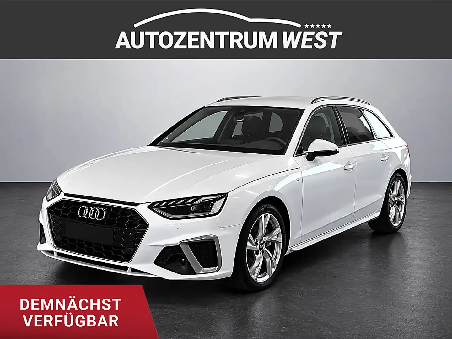 Audi A4 Avant 40 TFSI *S line*...Navi/Matrix/RFK/ACC Weiß - 1
