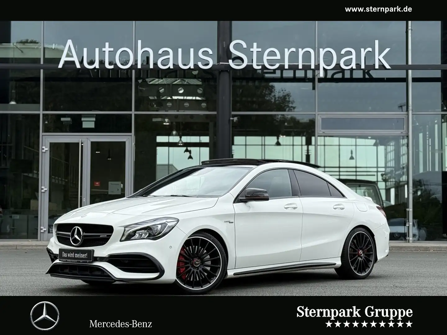 Mercedes-Benz CLA 45 AMG CLA 45 4M AMG Perf-Sitze/Harman/Memory/Pano/RFK Bílá - 1