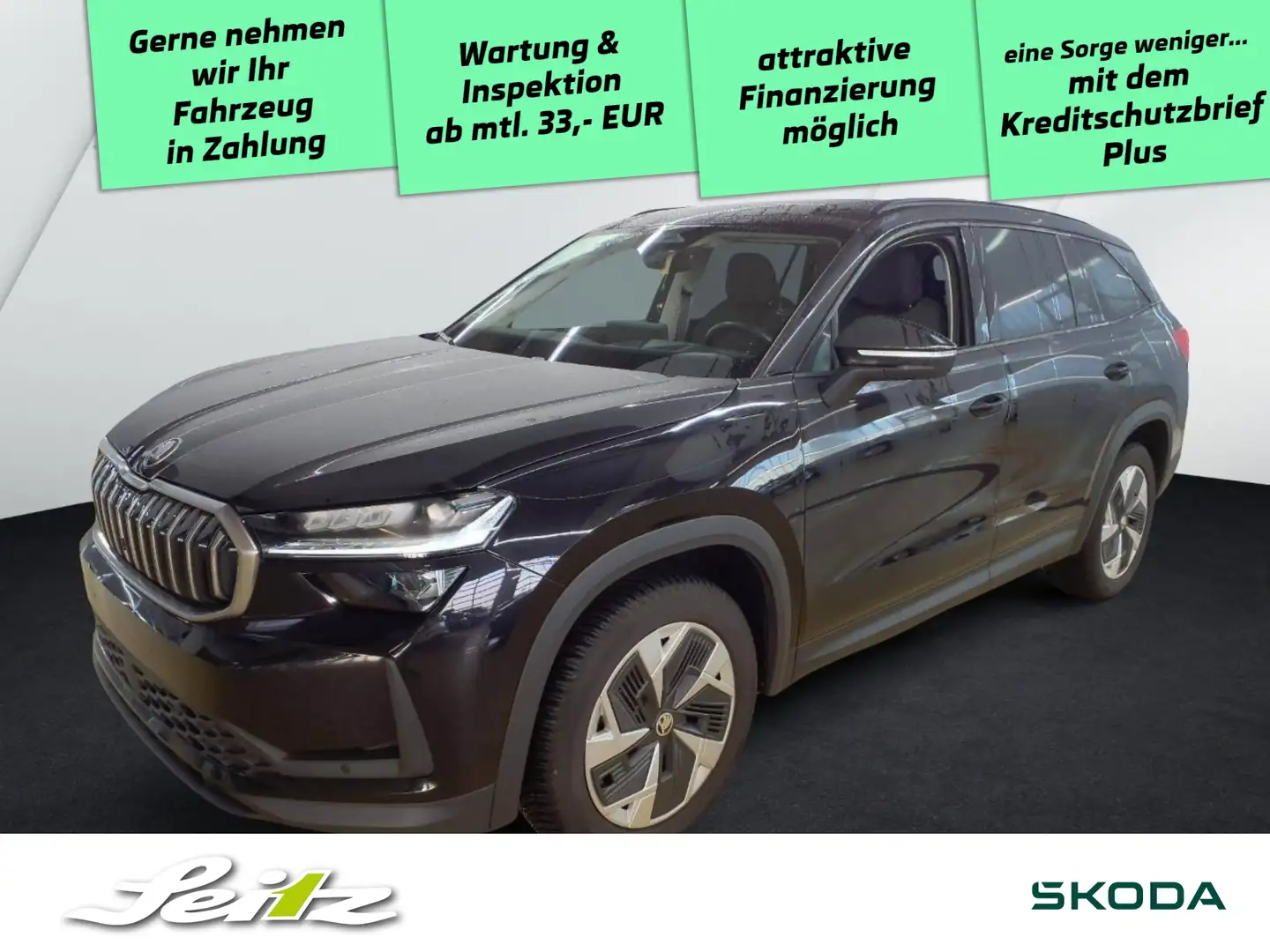 Skoda Kodiaq 2.0 TDI 4x4 Selection *HEAD-UP*MATRIX*KAMERA*NAVI* Schwarz - 1