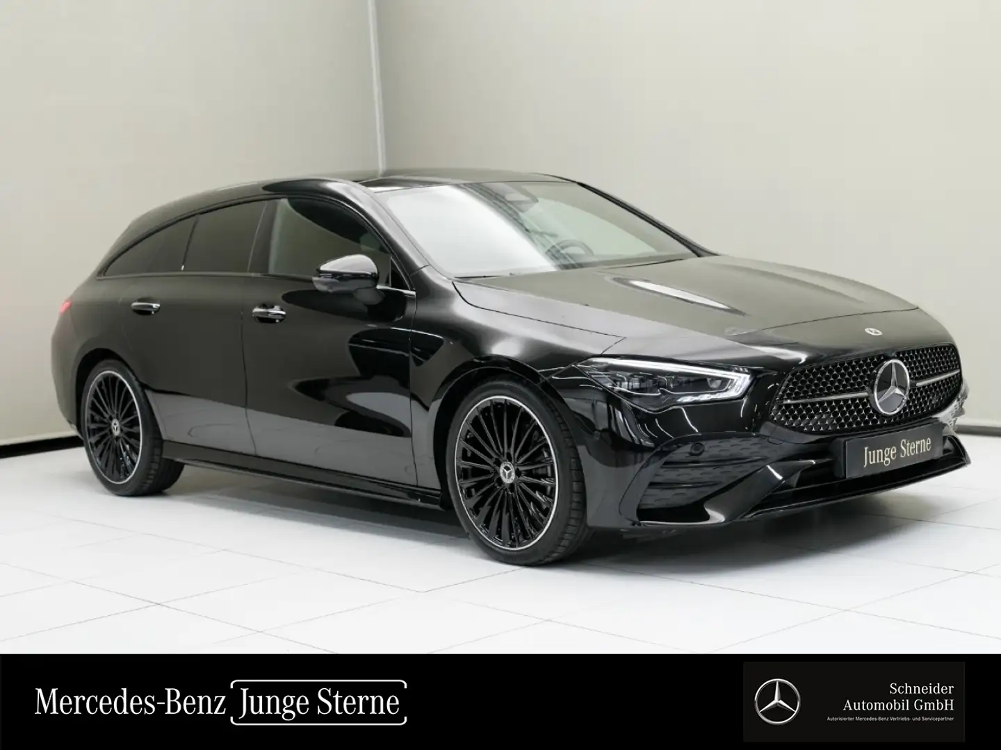 Mercedes-Benz CLA 200 d Shooting Brake Pano HUD SpurW S-Sitz Schwarz - 1