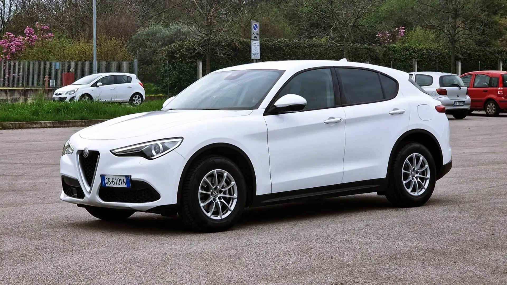 Alfa Romeo Stelvio Stelvio 2.2 t Super rwd 160cv auto Bianco - 2