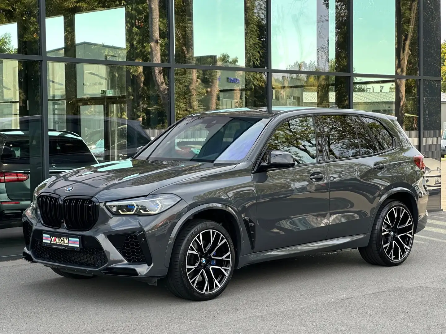 BMW X5 M Competition 2.HA/CARBON/S-HE/22LM/BRD Gris - 2