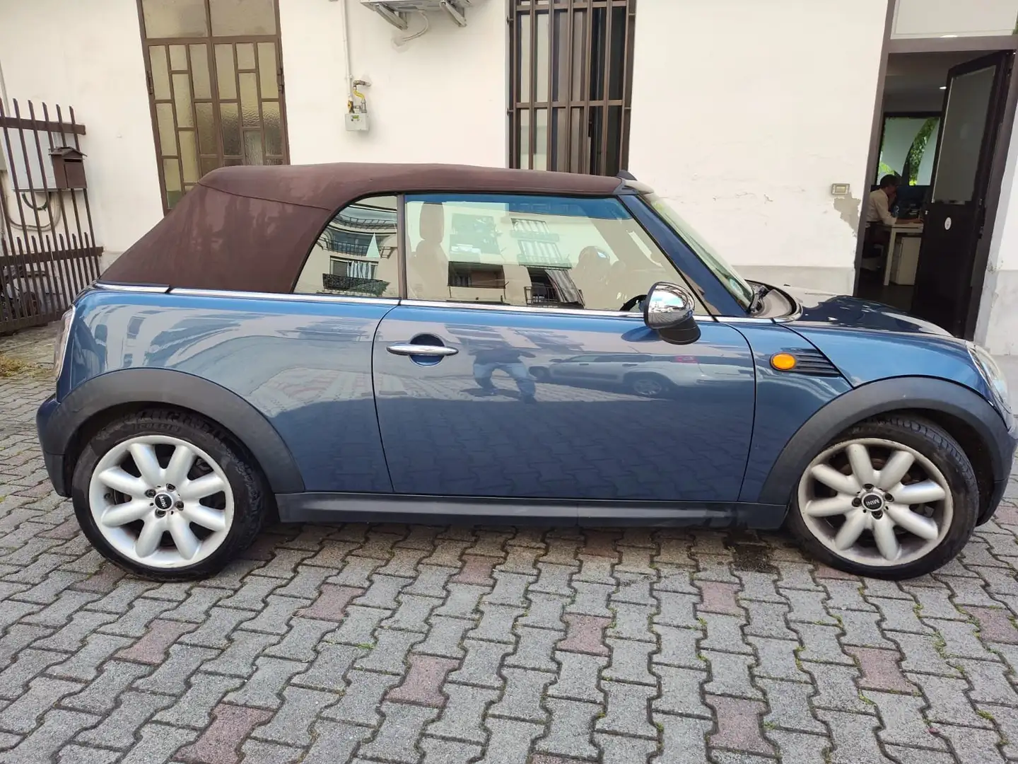 MINI Cooper D Cabrio Mini Cabrio 2.0 Cooper D auto Azul - 2