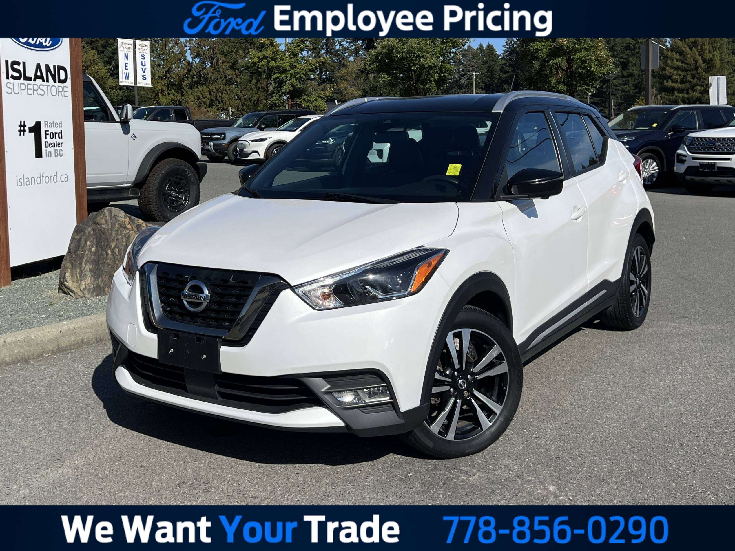 Black 2020 Nissan Kicks SUV / Crossover Front-Wheel Drive Automatic