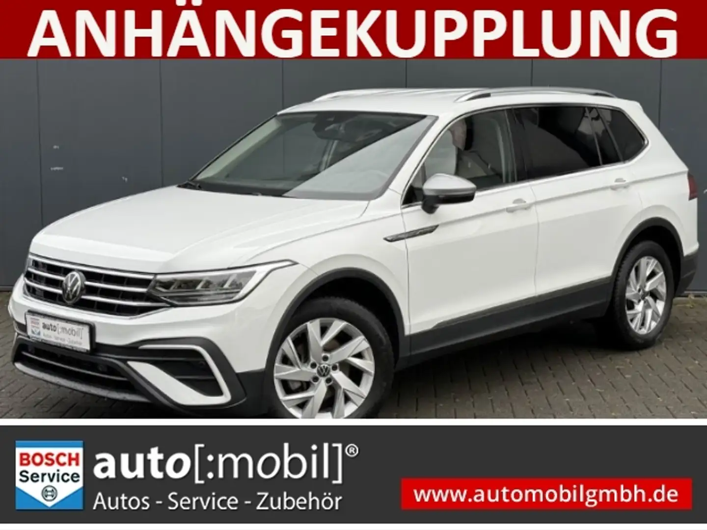 Volkswagen Tiguan Allspace 2.0TDI DSG+LIFE+7 SITZE+ANHÄNGEKUPPLUNG Blanc - 1