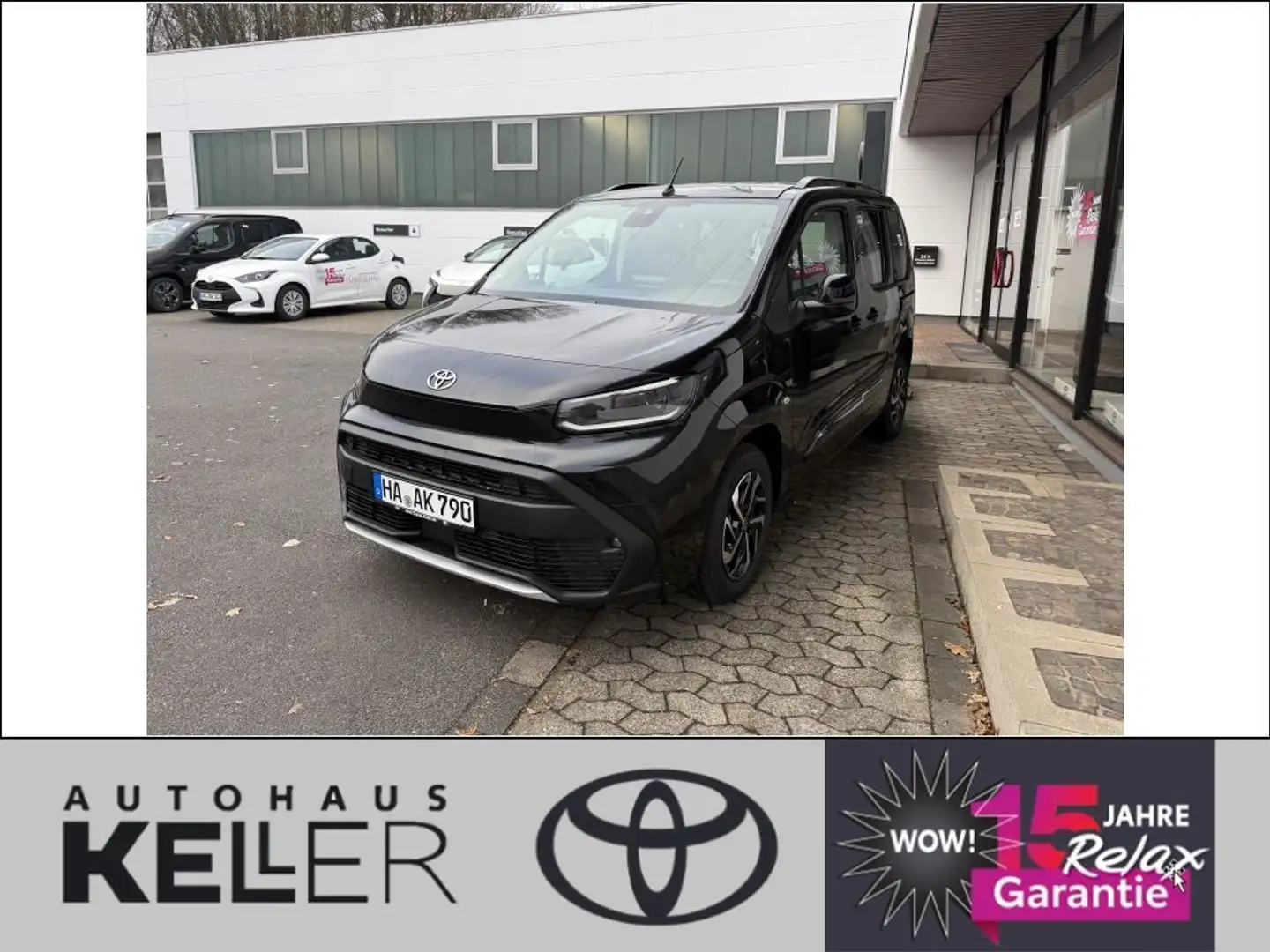Toyota Proace City Verso 1.5 D-4D L1 Aut Team D Schwarz - 1