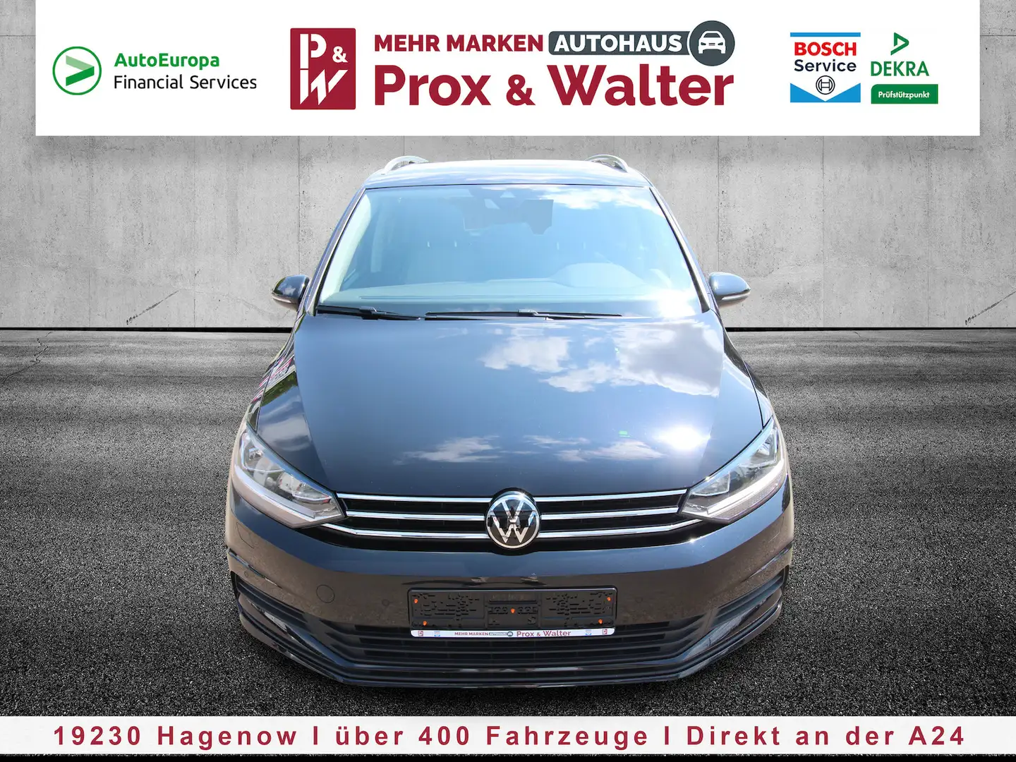 Volkswagen Touran 1.5 TSI 7-DSG Comfortline 7-SITZ+NAVI+AHK Noir - 1