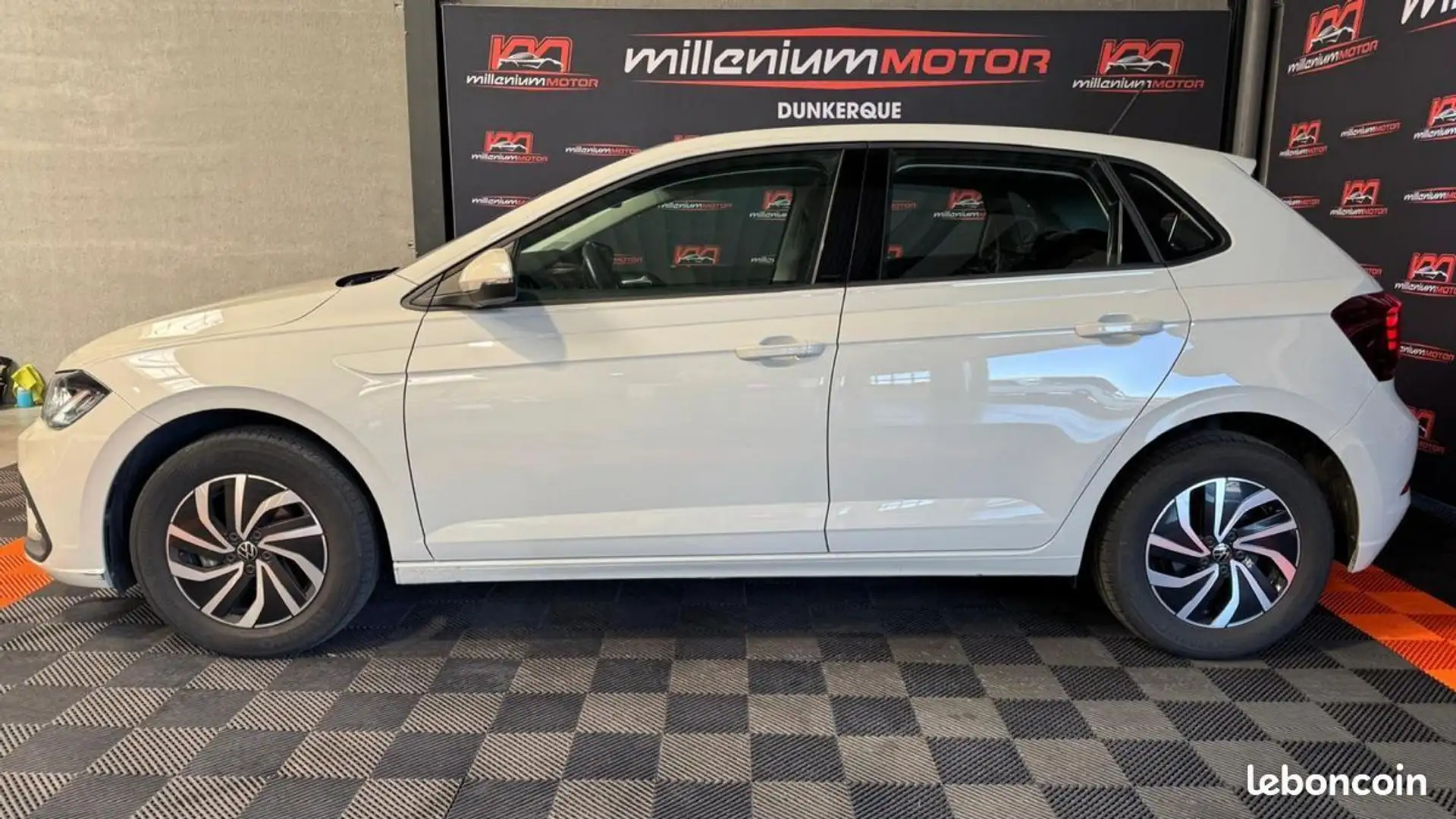 Volkswagen Polo life plus 1.0 tsi 95 cv garantie 6 mois Blanc - 2