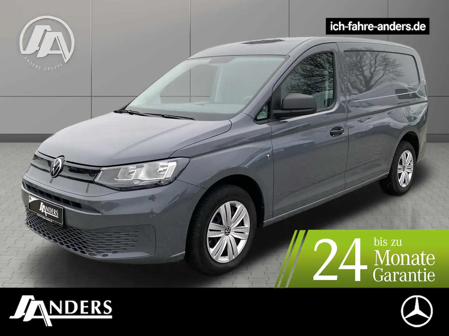 Volkswagen Caddy 1.5 TSI Klima*Bluetooth*App-Connect* Grau - 1