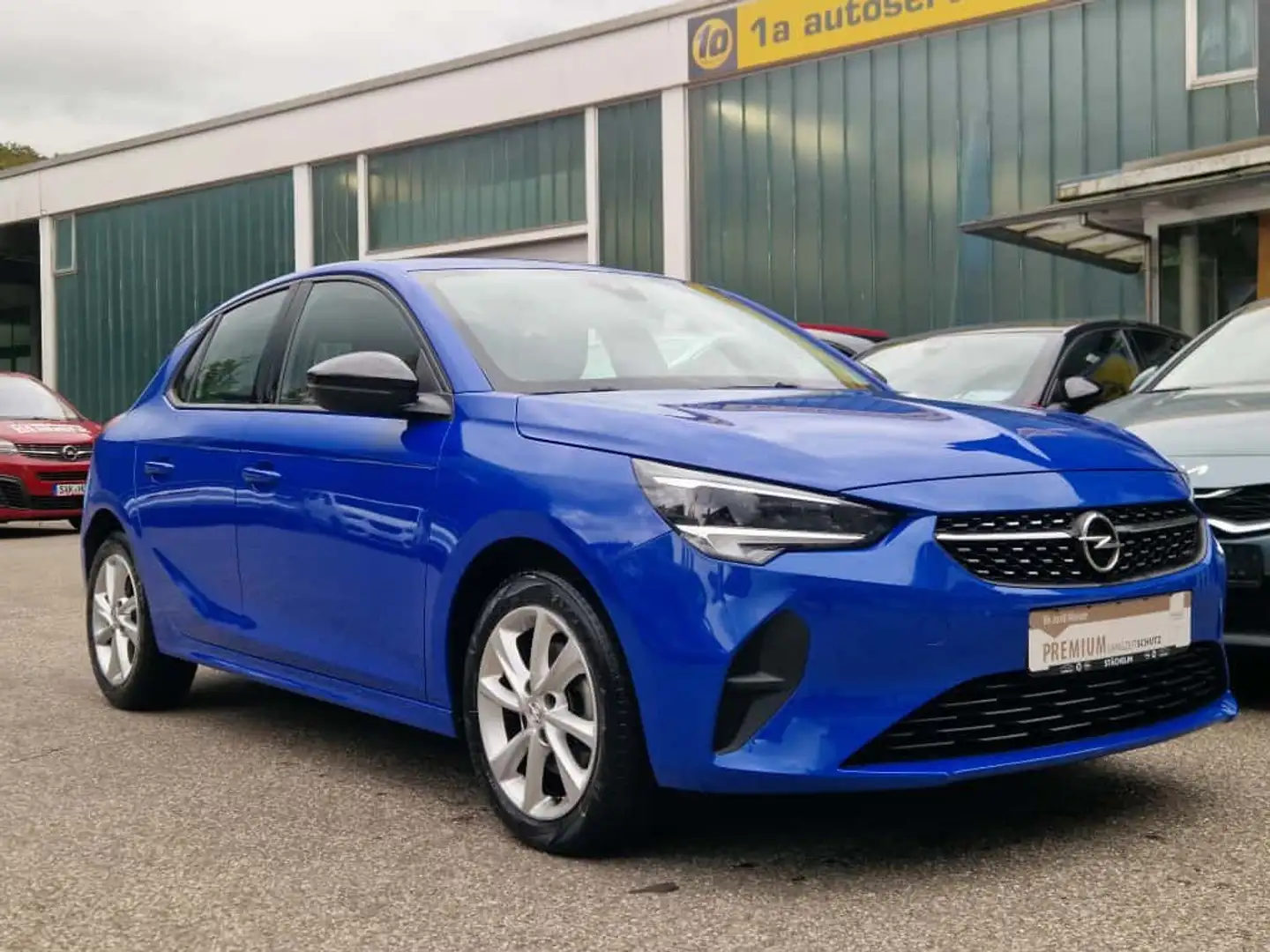 Opel Corsa F 1.2T AUT. Elegance,NAVI,LED,PDC,ALU,DAB Blau - 2