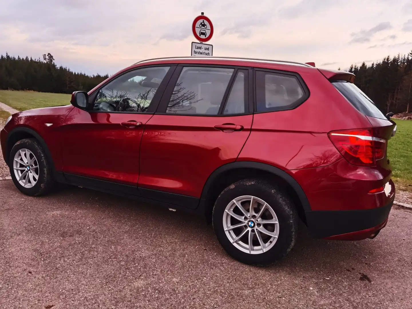 BMW X3 Baureihe X3 xDrive 20 d Kırmızı - 2
