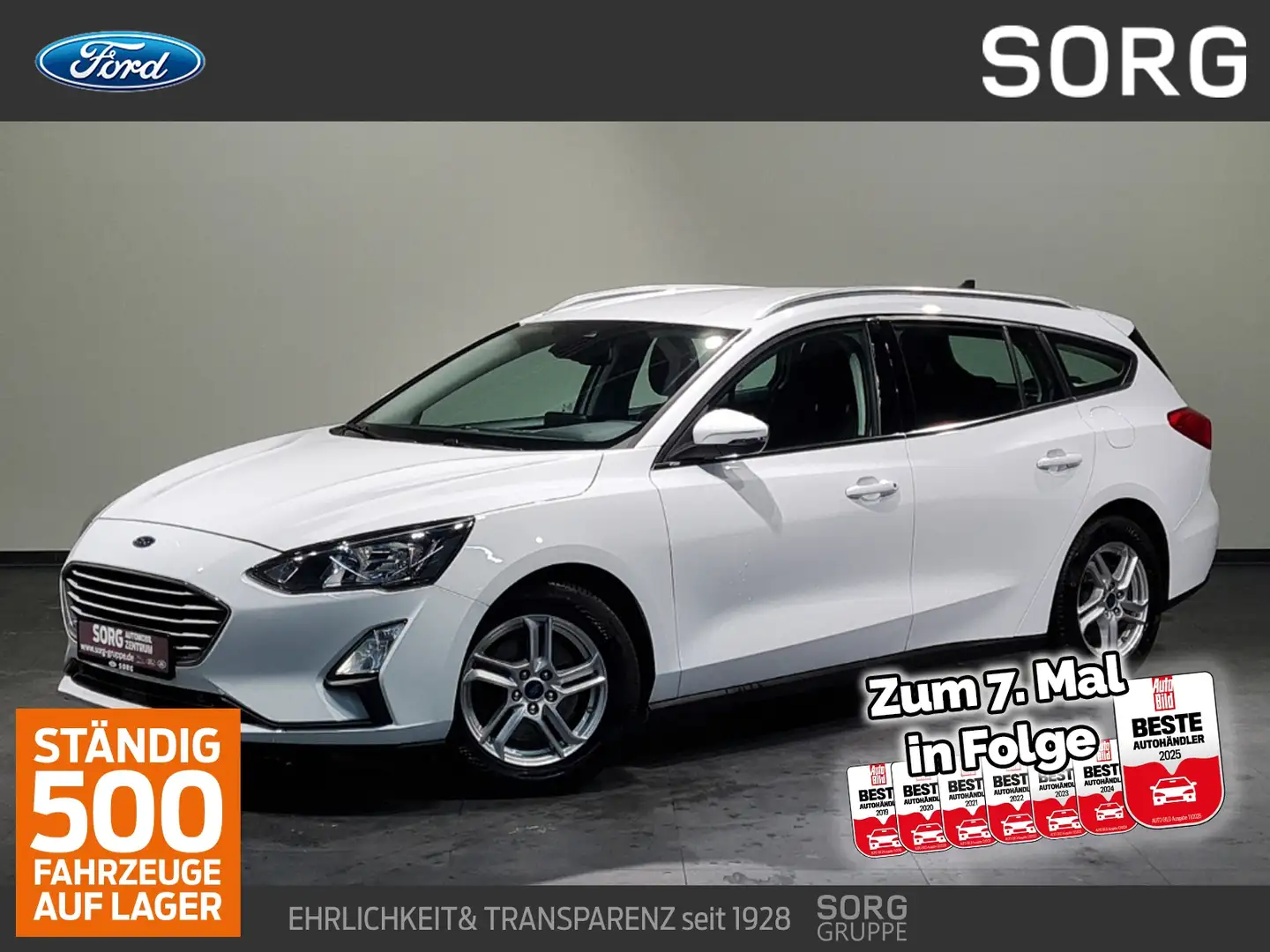 Ford Focus 1.5 EcoBlue Cool & Connect*AUTO*AHK* Bianco - 1