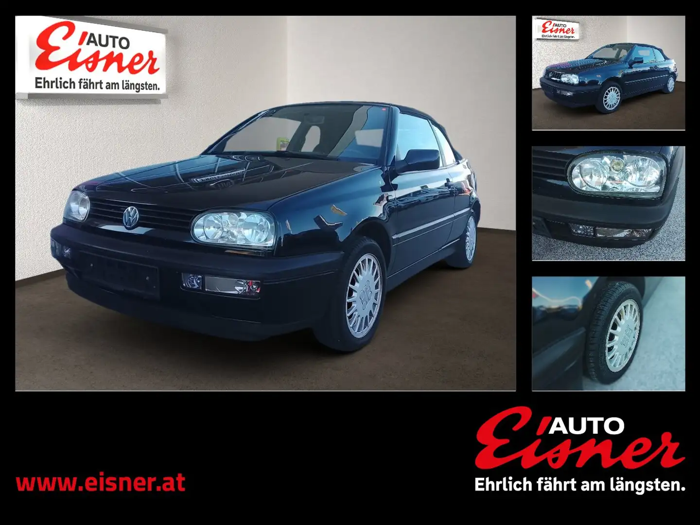Volkswagen Golf RABBIT CABRIO Cabrio, Bluetooth Blau - 1