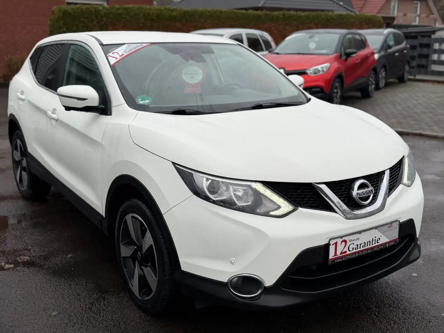 Nissan Qashqai N-Connecta/360°/Navi/Keyless/Tempomat Blanc - 2