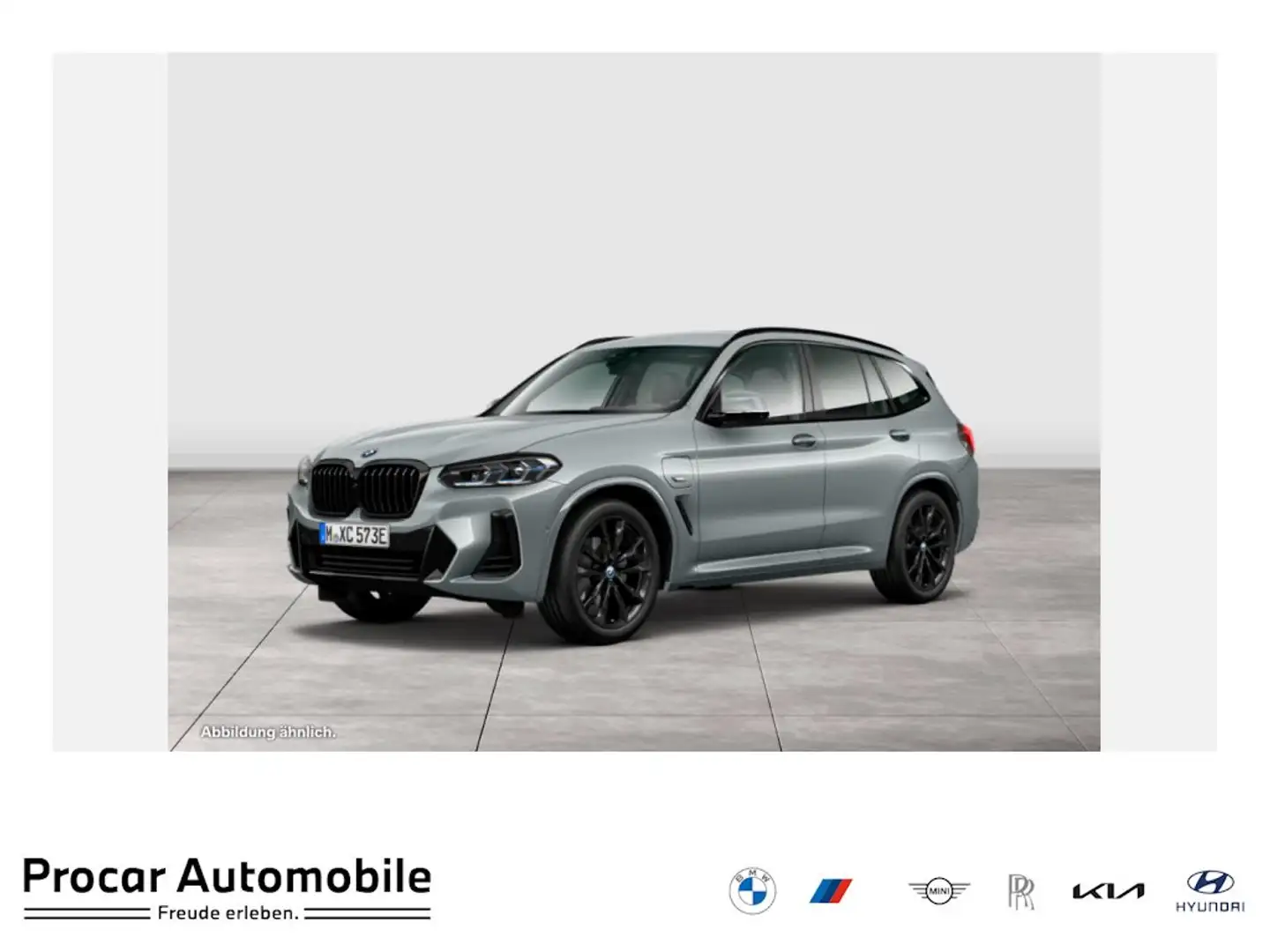 BMW X3 xDrive30e M Sport HUD RFK NAVI LED Laser DAB Grau - 1