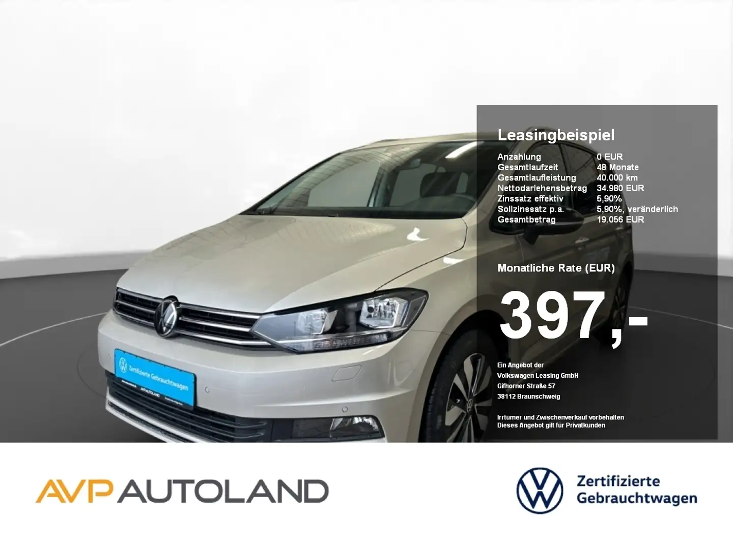 Volkswagen Touran 2.0 TDI GOAL | NAVI | ACC | SITZH. | Argintiu - 1