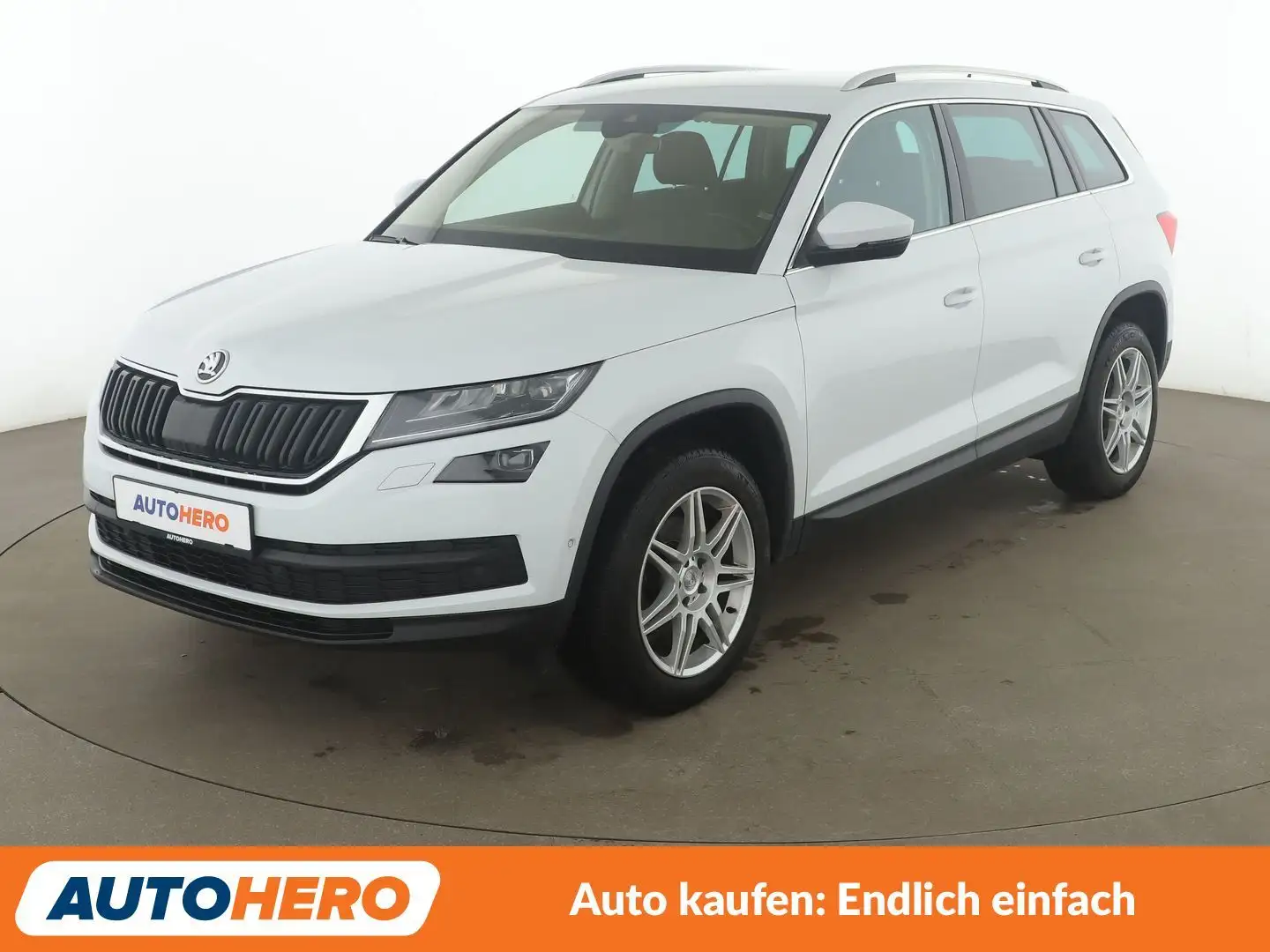 Skoda Kodiaq 1.4 TSI Style 4x4 Aut.*NAVI*LED*ACC*CAM*PDC*SHZ* Blanc - 1