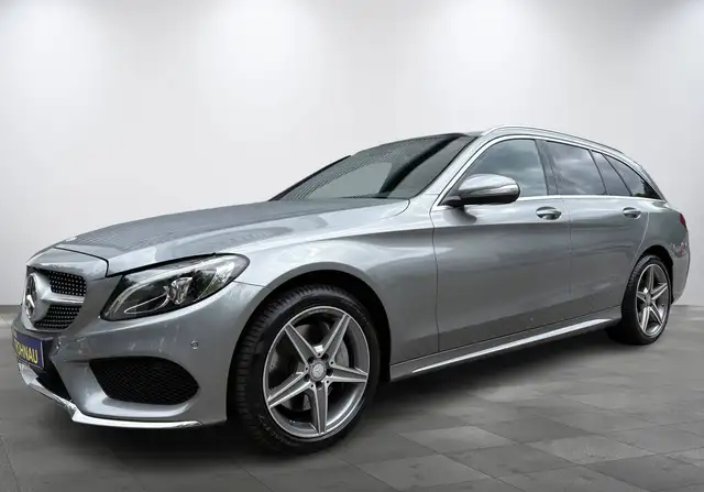 Mercedes-Benz C 250 T AMG Pano 18"Alu Vollleder Totwinkel PDC Tempomat Navi