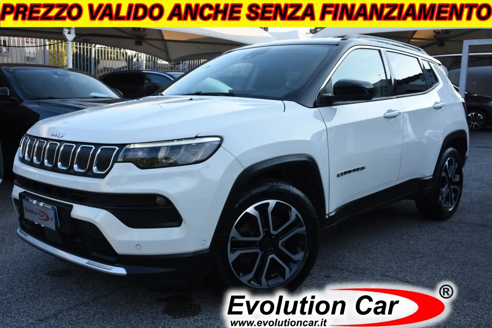 Jeep Compass 1.6 Multijet II 2WD Limited Blanc - 1