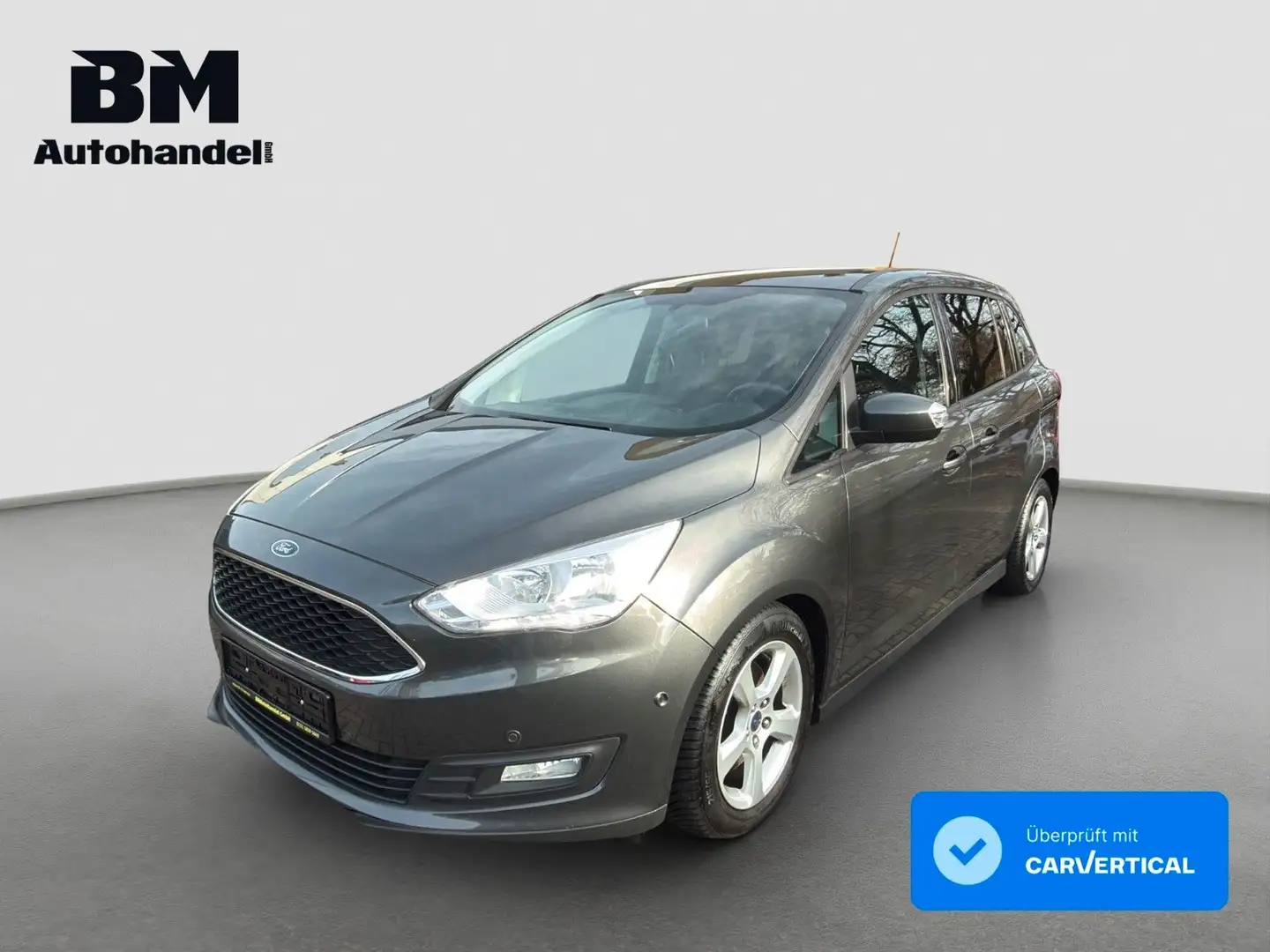 Ford Grand C-Max *NAVI*Zahnriemen NEU*1.HAND*SHZ*LED* Grau - 1