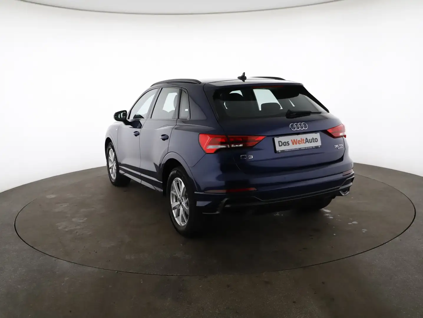 Audi Q3 35 TDI quattro S line exterieur Blau - 2