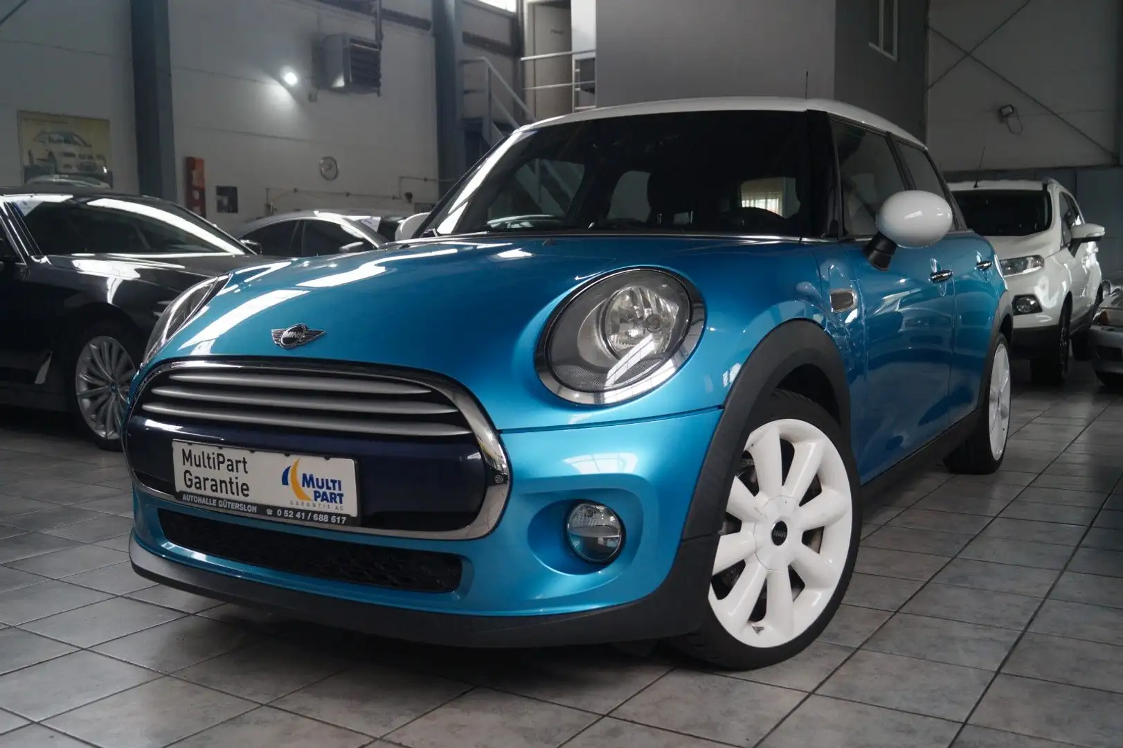 MINI Cooper D Pepper 5-trg. *Navi*PDC*SH*18"Alu* Blau - 1