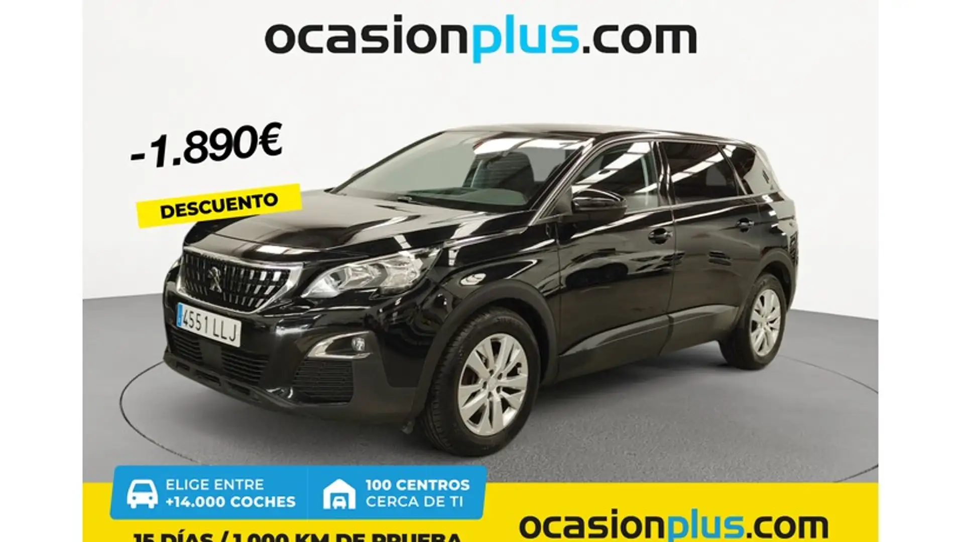 Peugeot 5008 1.6 BlueHDi Active EAT6 120 Noir - 1