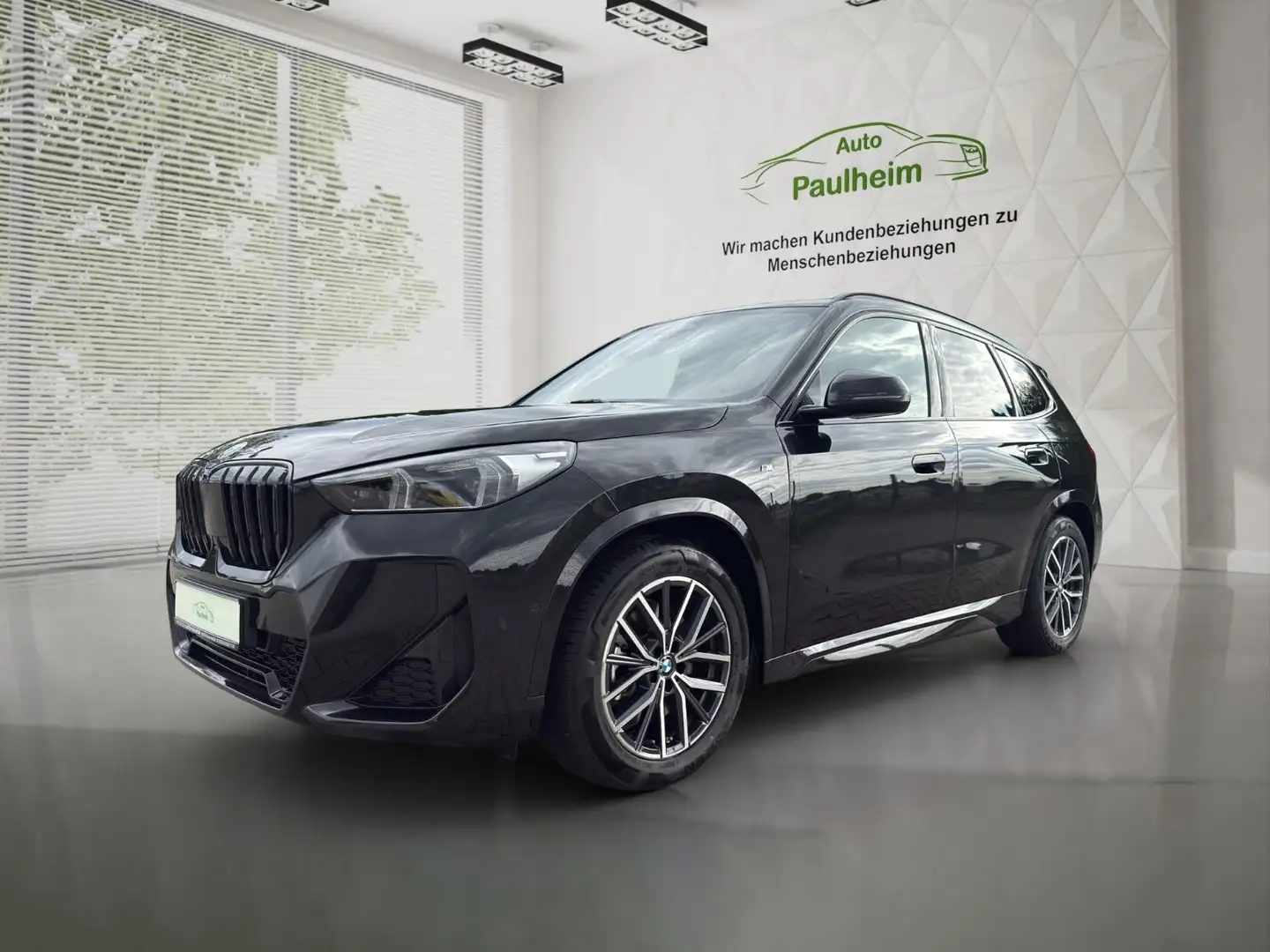 BMW X1 23d xDRIVE M-Sport »AD-LED»SHZ»LHZ»EL.AHK Noir - 1
