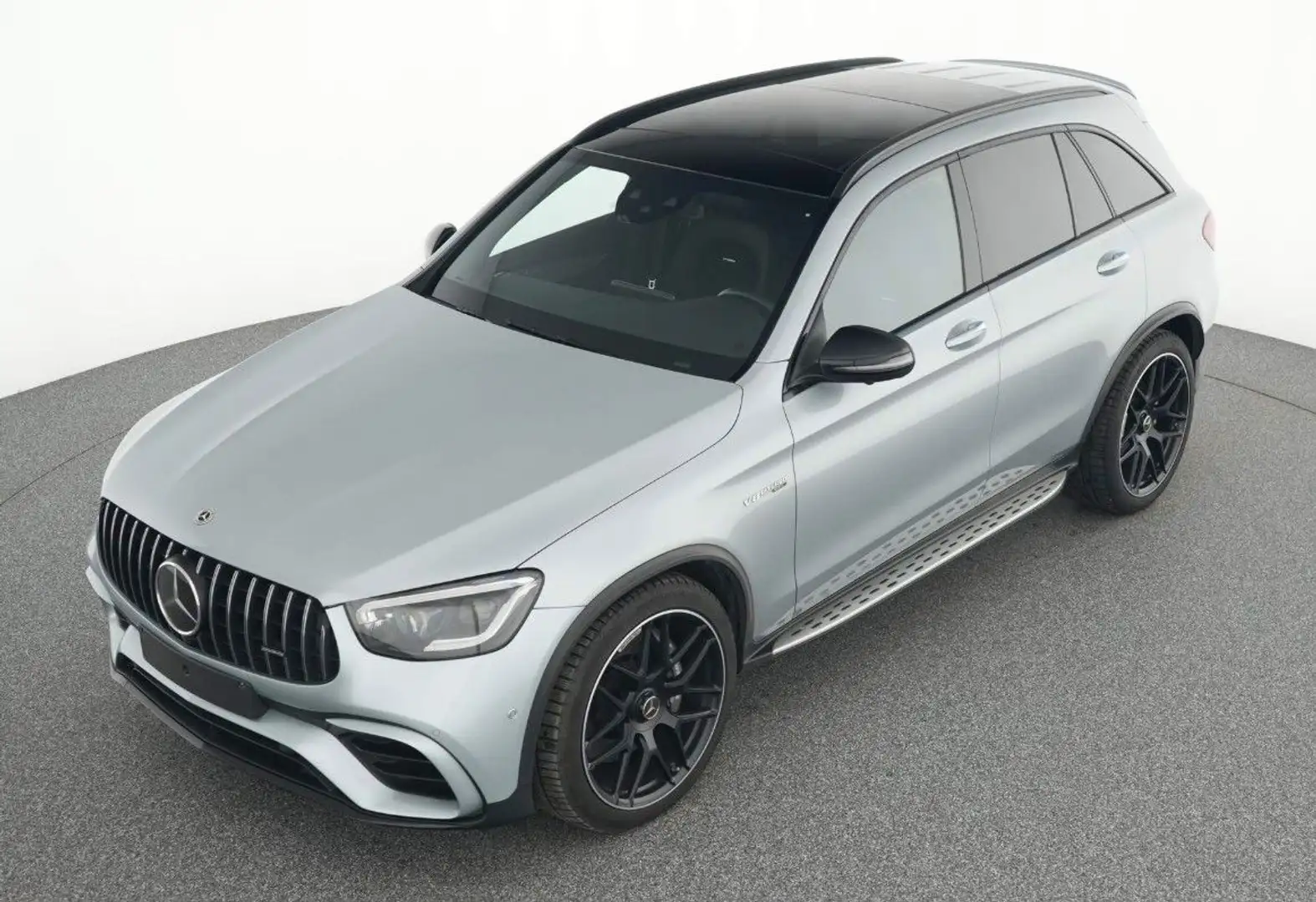 Mercedes-Benz GLC 63 AMG 4M+ PANO DIST+ PAGA 360° BURM AHK 21" Silber - 1
