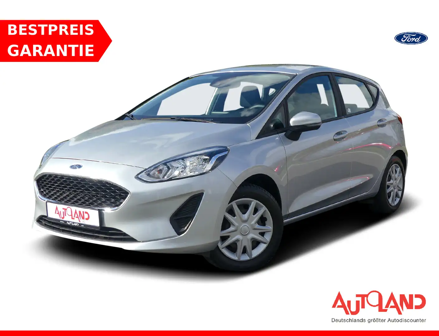 Ford Fiesta 1.1 Trend LED Klima Tempomat Bluetooth Silber - 1