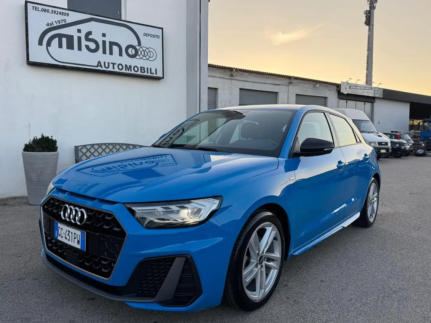 Audi A1 A1 30 S-Line 1.0 TFSI my20 Blu/Azzurro - 1