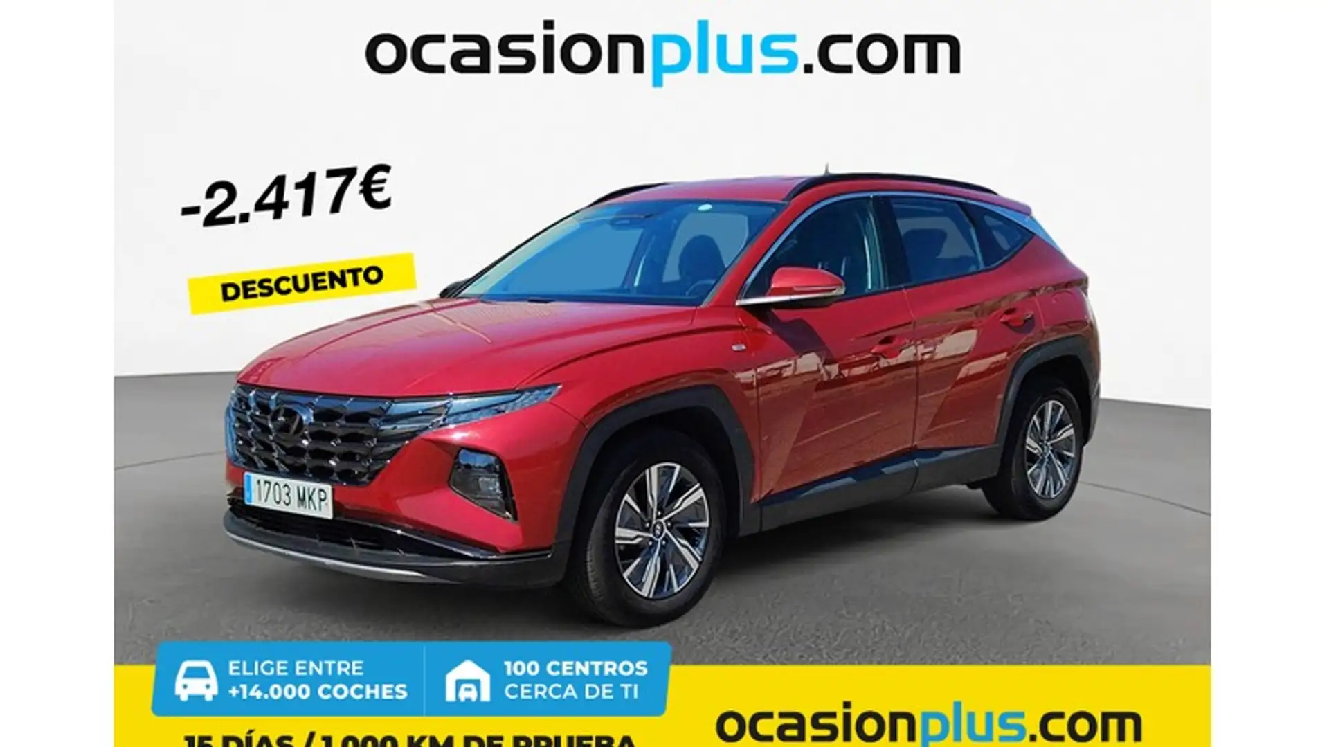 Hyundai TUCSON 1.6 CRDI 48V Maxx 4x2 DT Rojo - 1