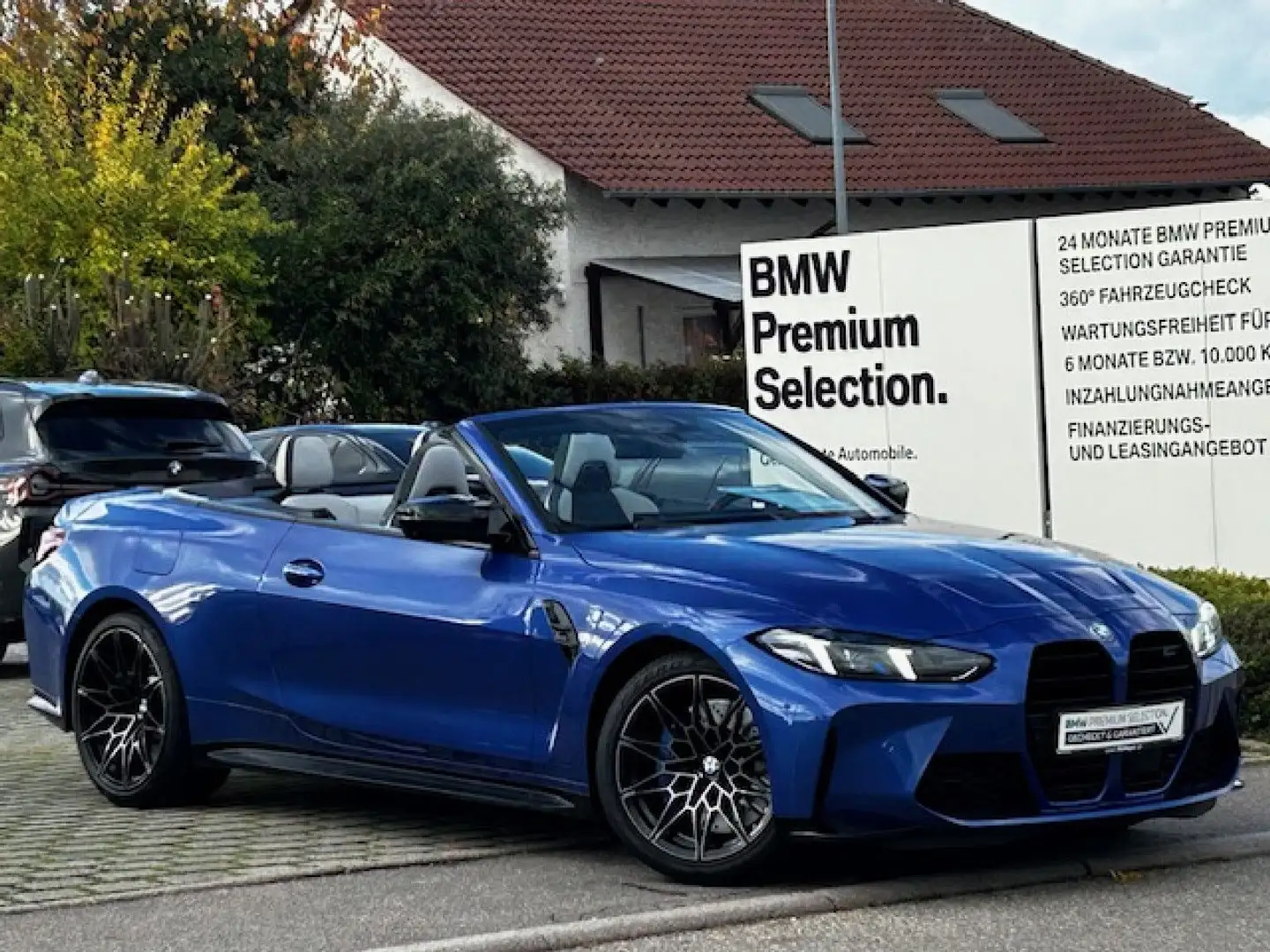 BMW M4 Cabrio M xDr.Comp HUD ACC SuView Ha/Ka.Park+ Blau - 2
