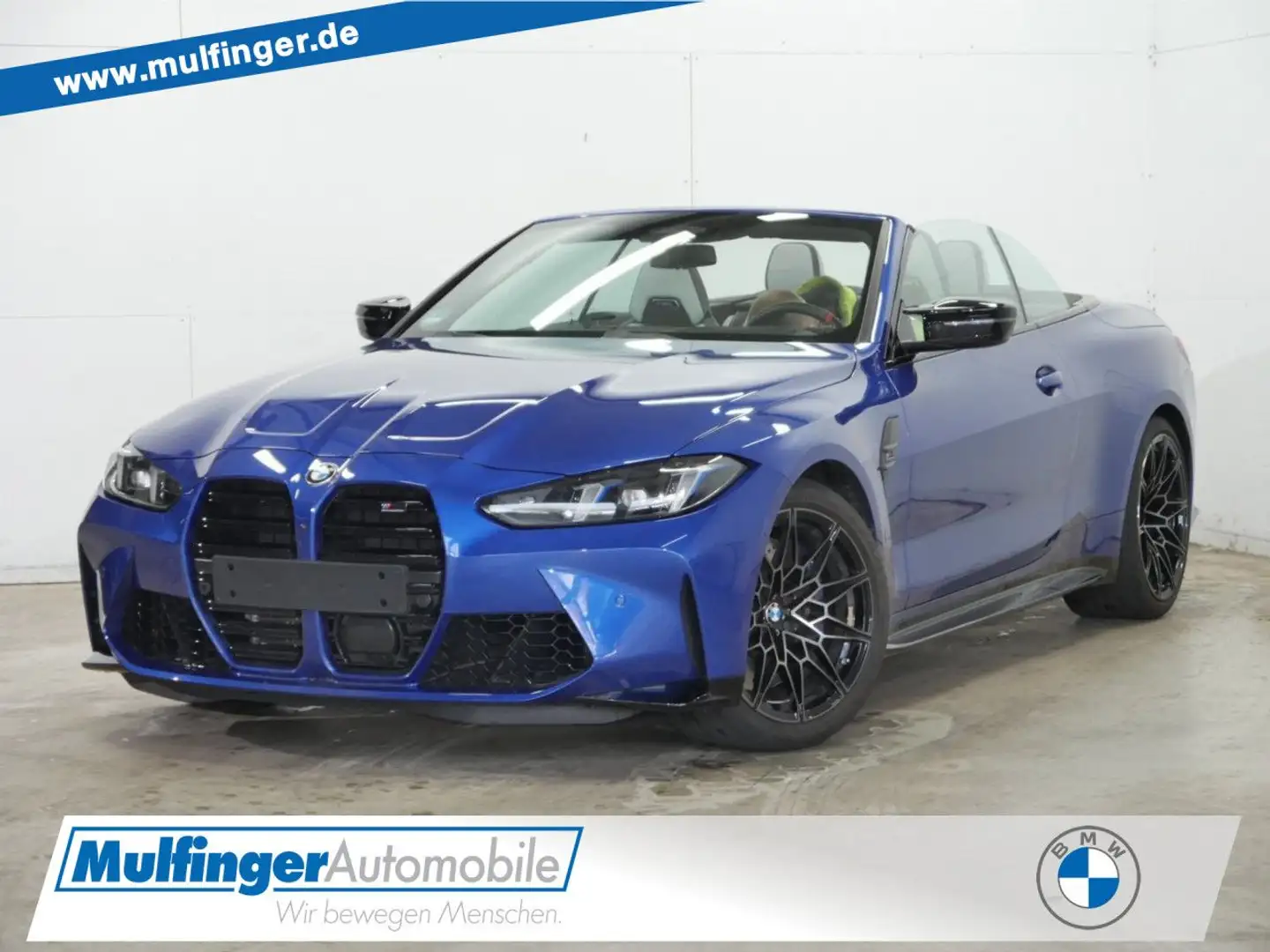 BMW M4 Cabrio M xDr.Comp HUD ACC SuView Ha/Ka.Park+ Blau - 1