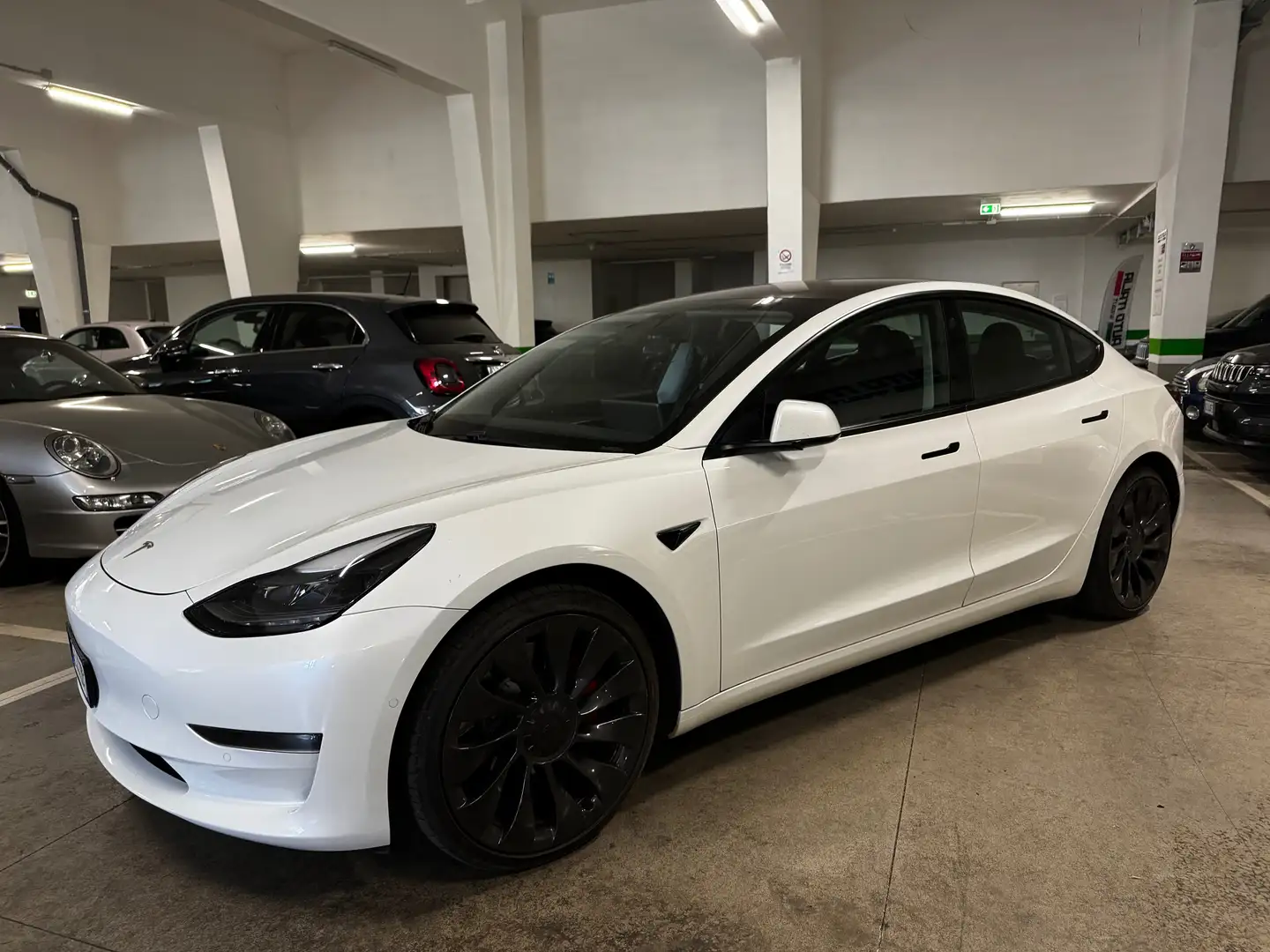Tesla Model 3 Model 3 PERFORMANCE#DUAL MOTOR#AWD#SENSORI Bianco - 2